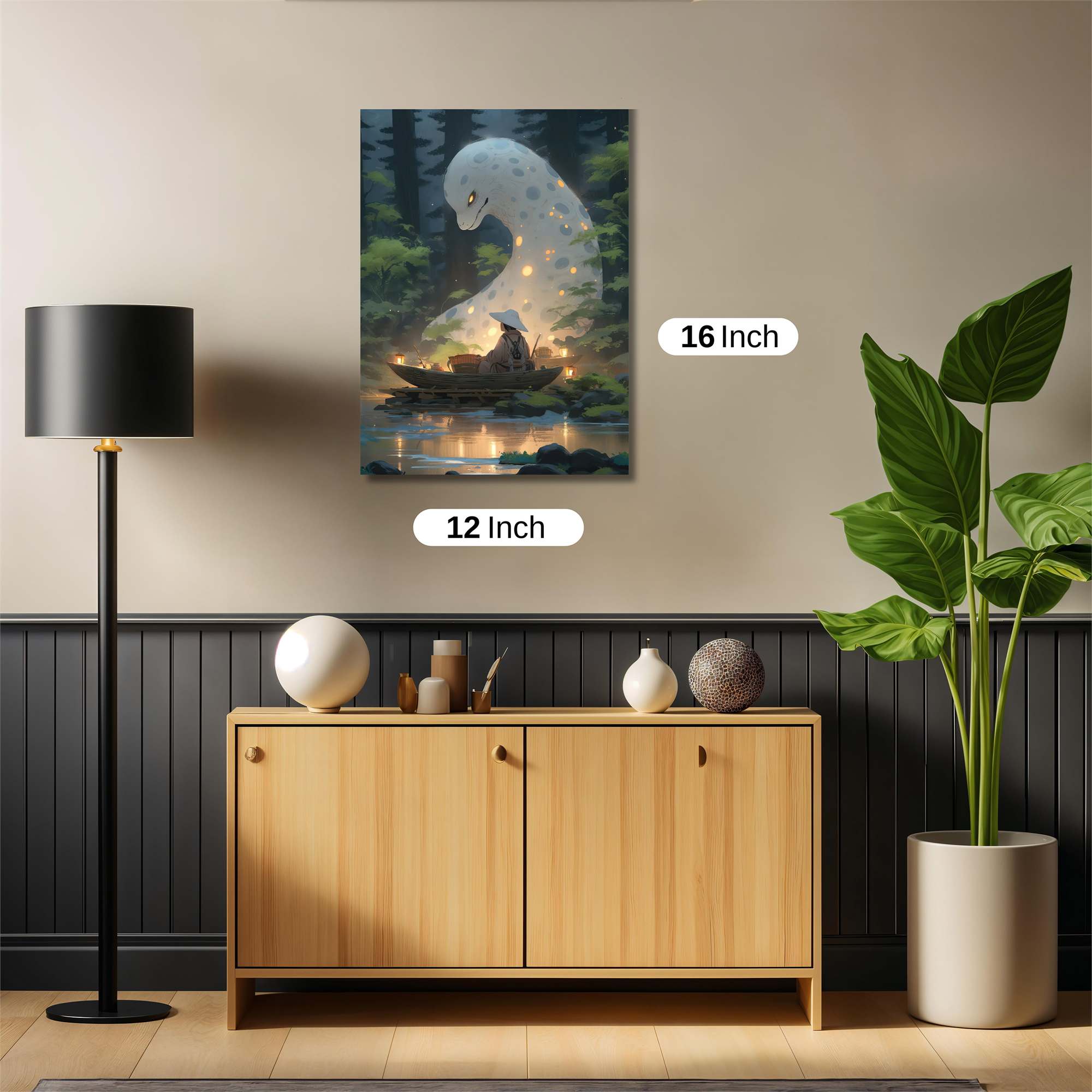 Luminous Serpent Safe Wall Magnetic / M