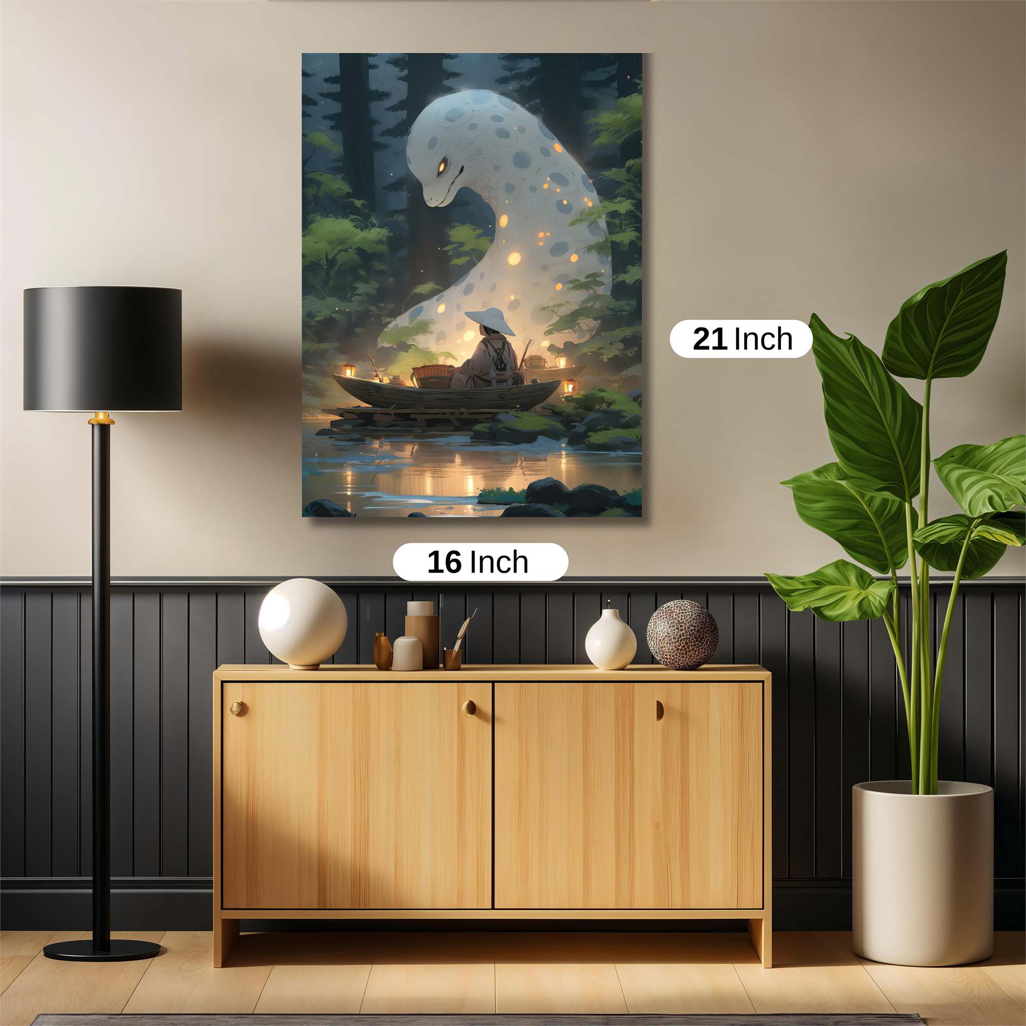 Luminous Serpent Safe Wall Magnetic / M