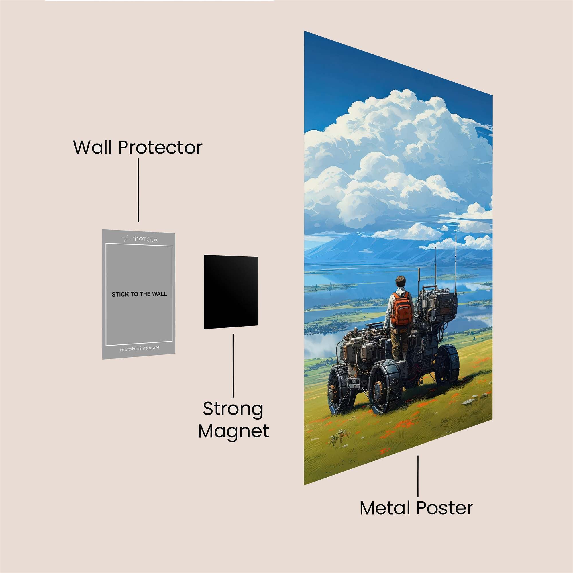 Explorer Serene Safe Wall Magnetic / M