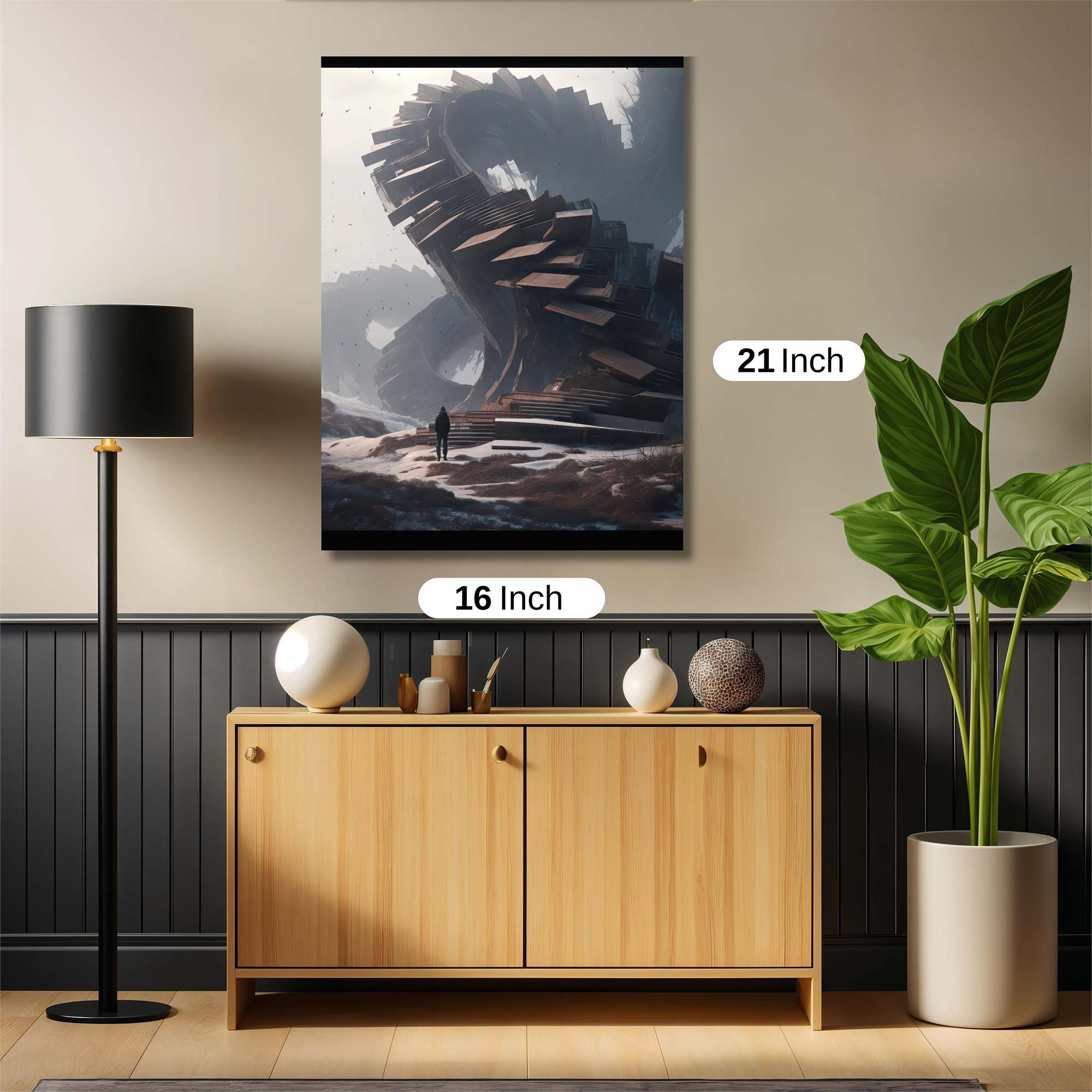 Spiral Enigma Safe Wall Magnetic / M