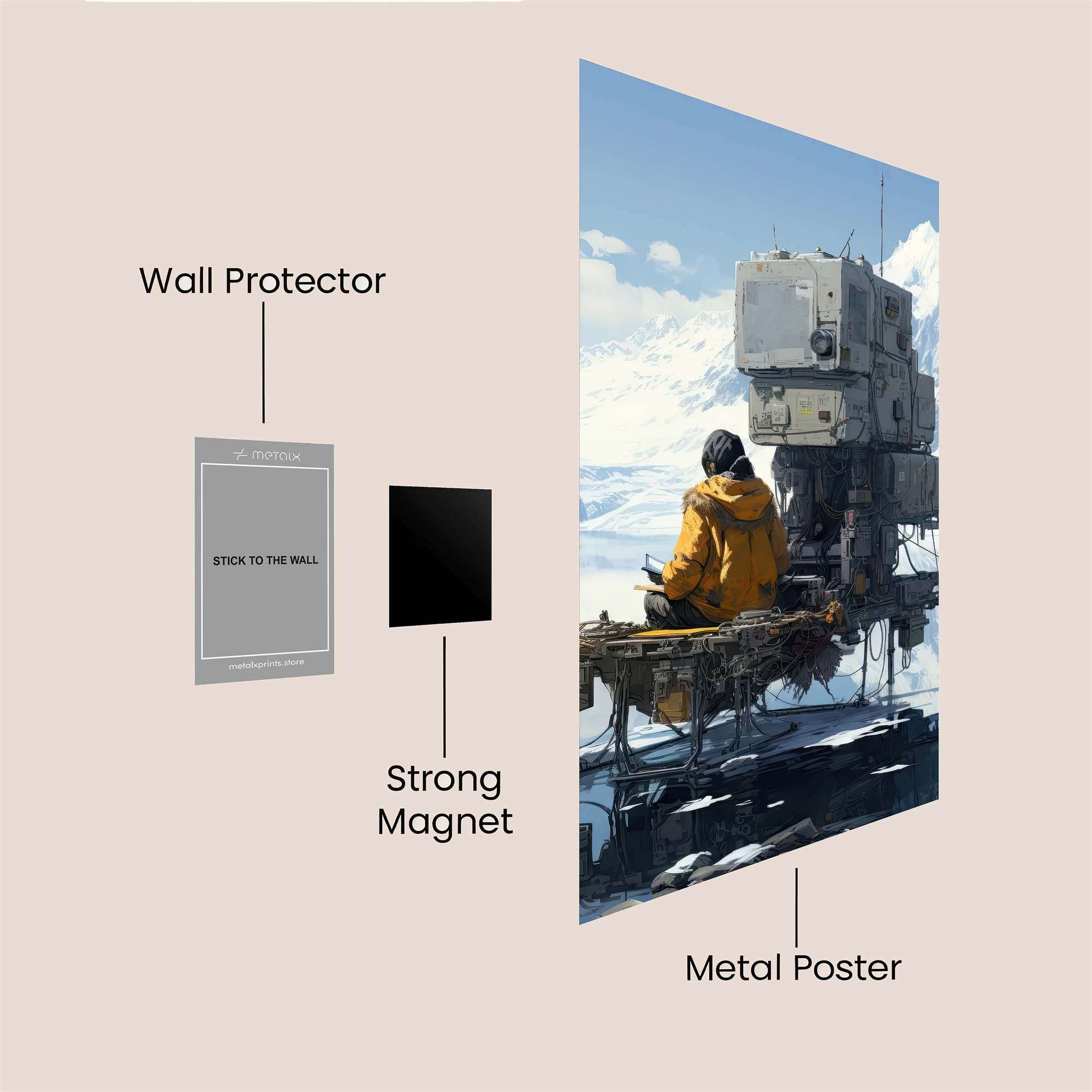 Explorer Serene Safe Wall Magnetic / M