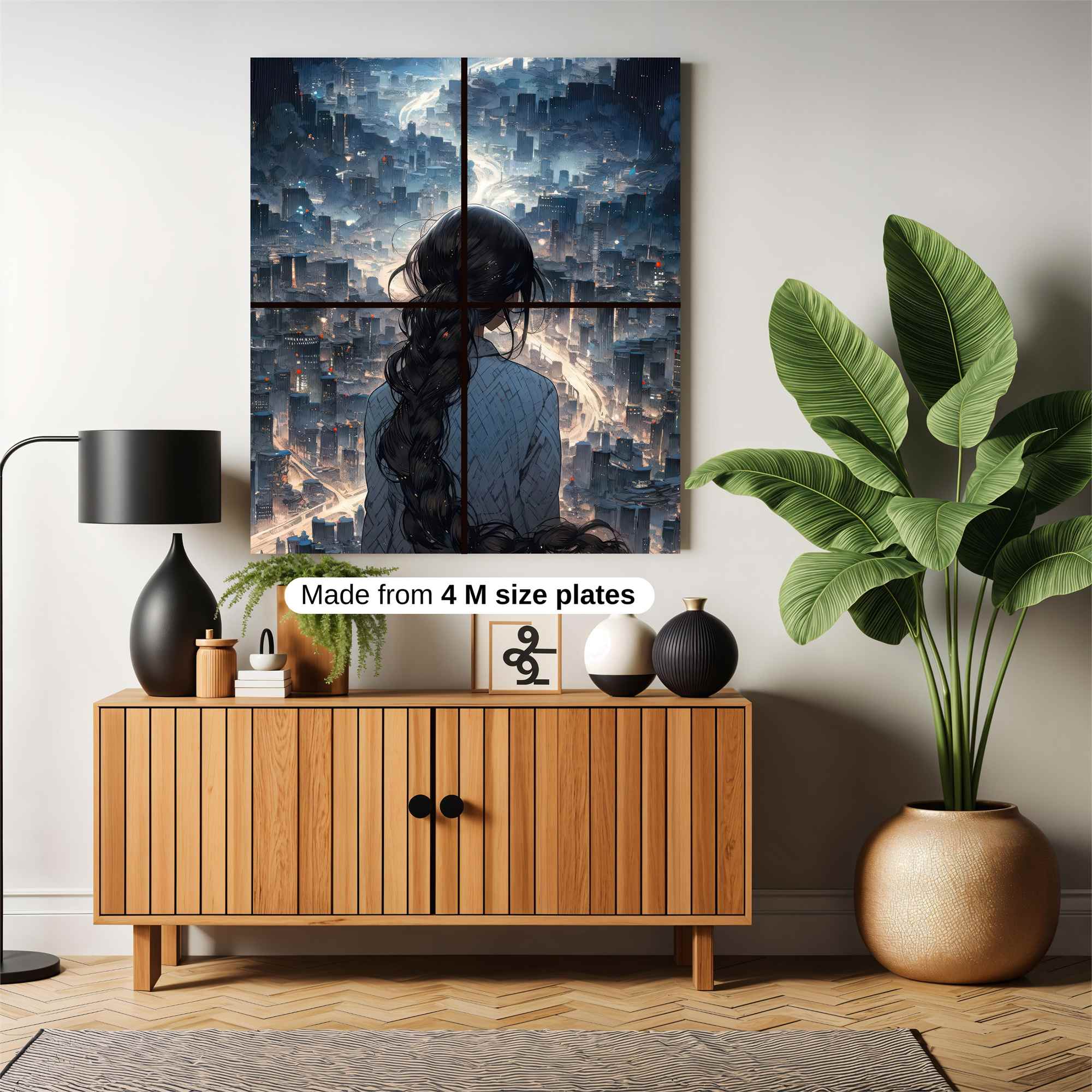 City Dreamscape Safe Wall Magnetic / M