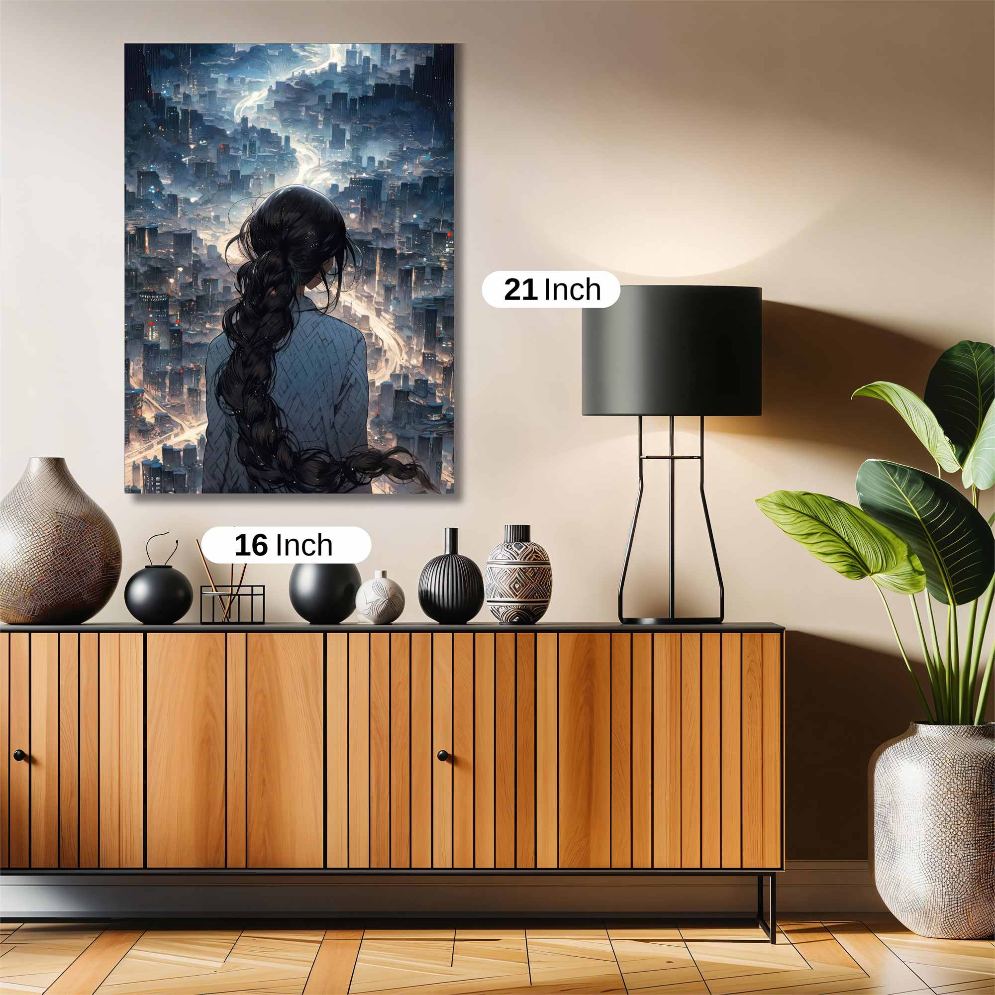 City Dreamscape Safe Wall Magnetic / M