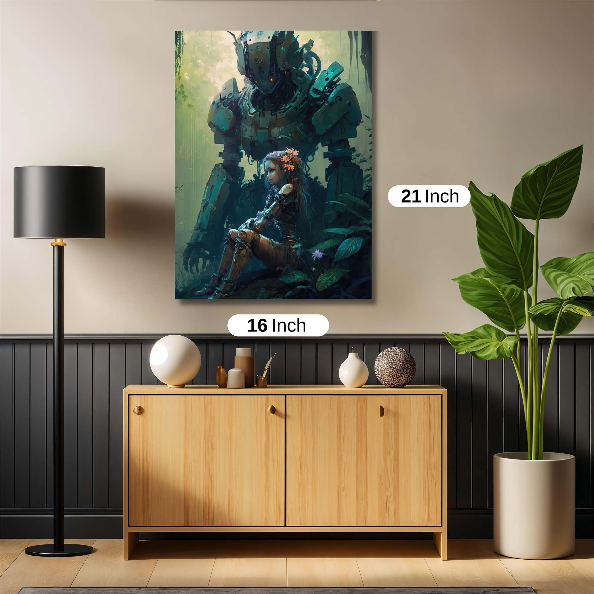 Robot Serenity Safe Wall Magnetic / M