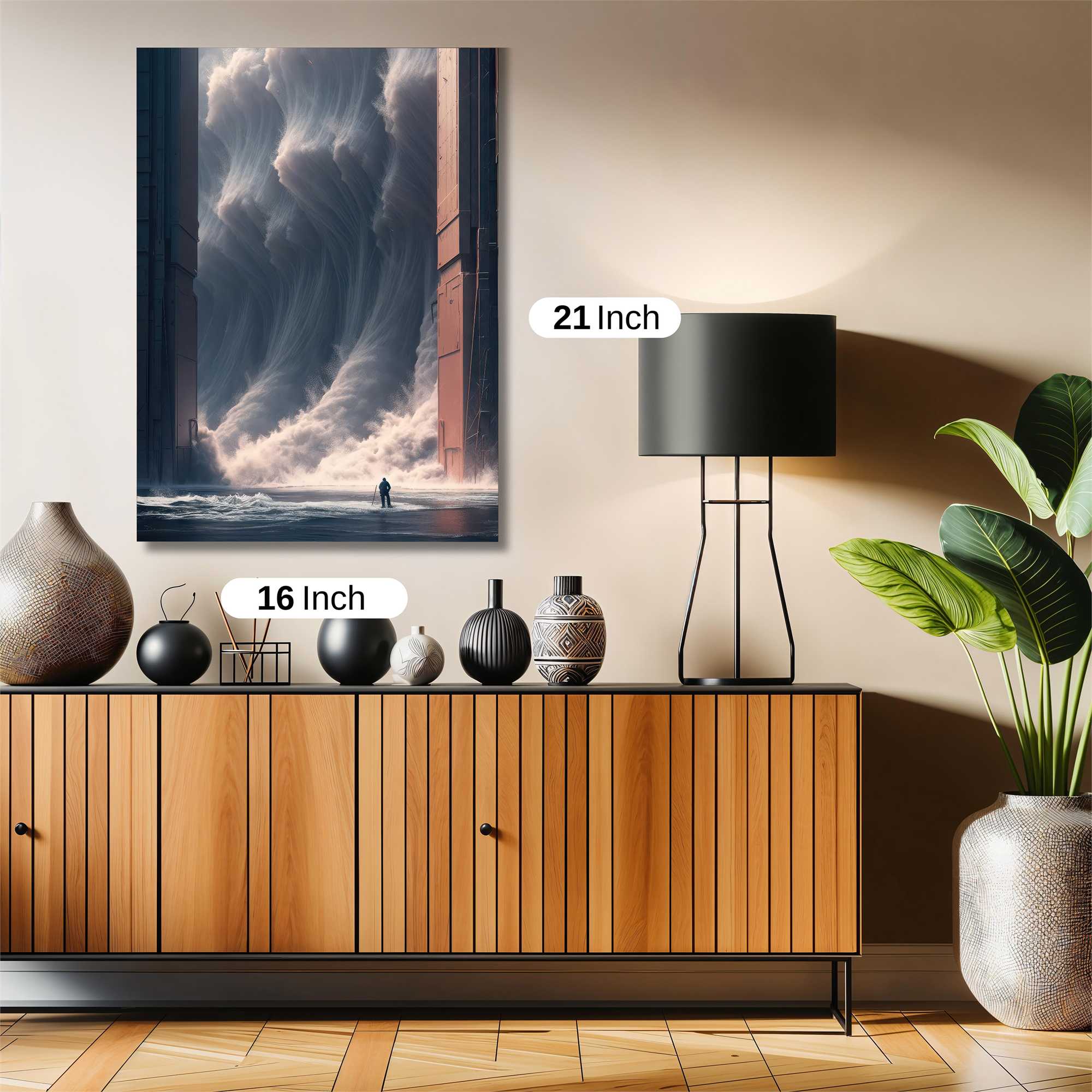 Tsunami Tranquil Safe Wall Magnetic / M
