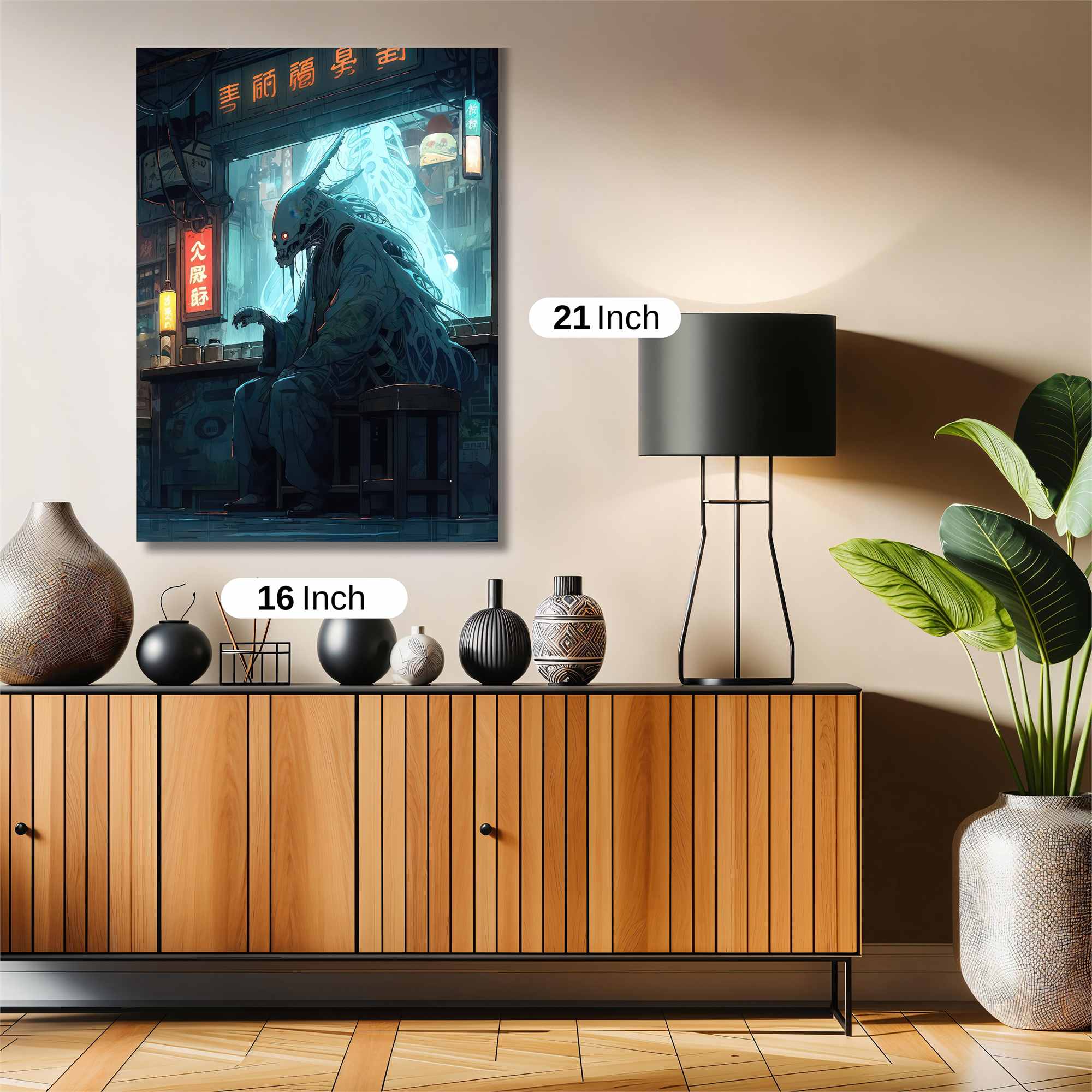 Demon Melancholy Safe Wall Magnetic / M