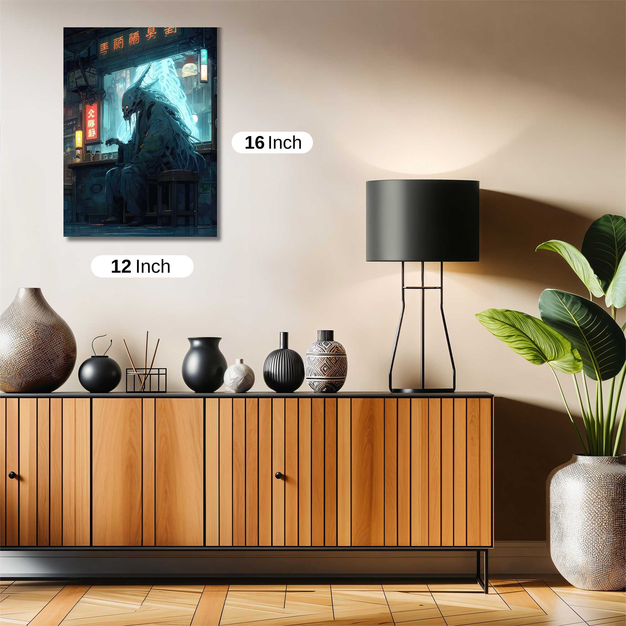 Demon Melancholy Safe Wall Magnetic / M