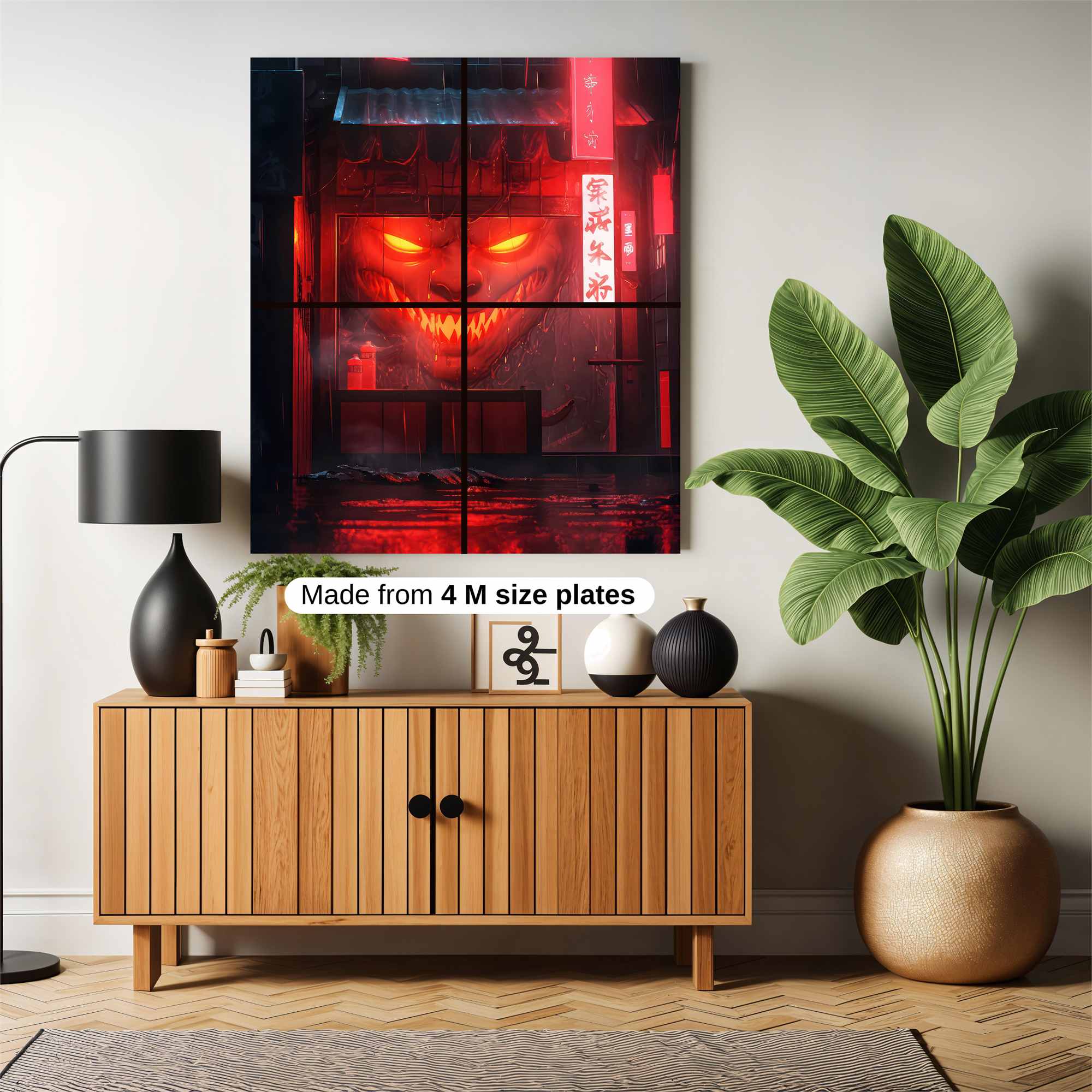 Demon Glow Safe Wall Magnetic / M
