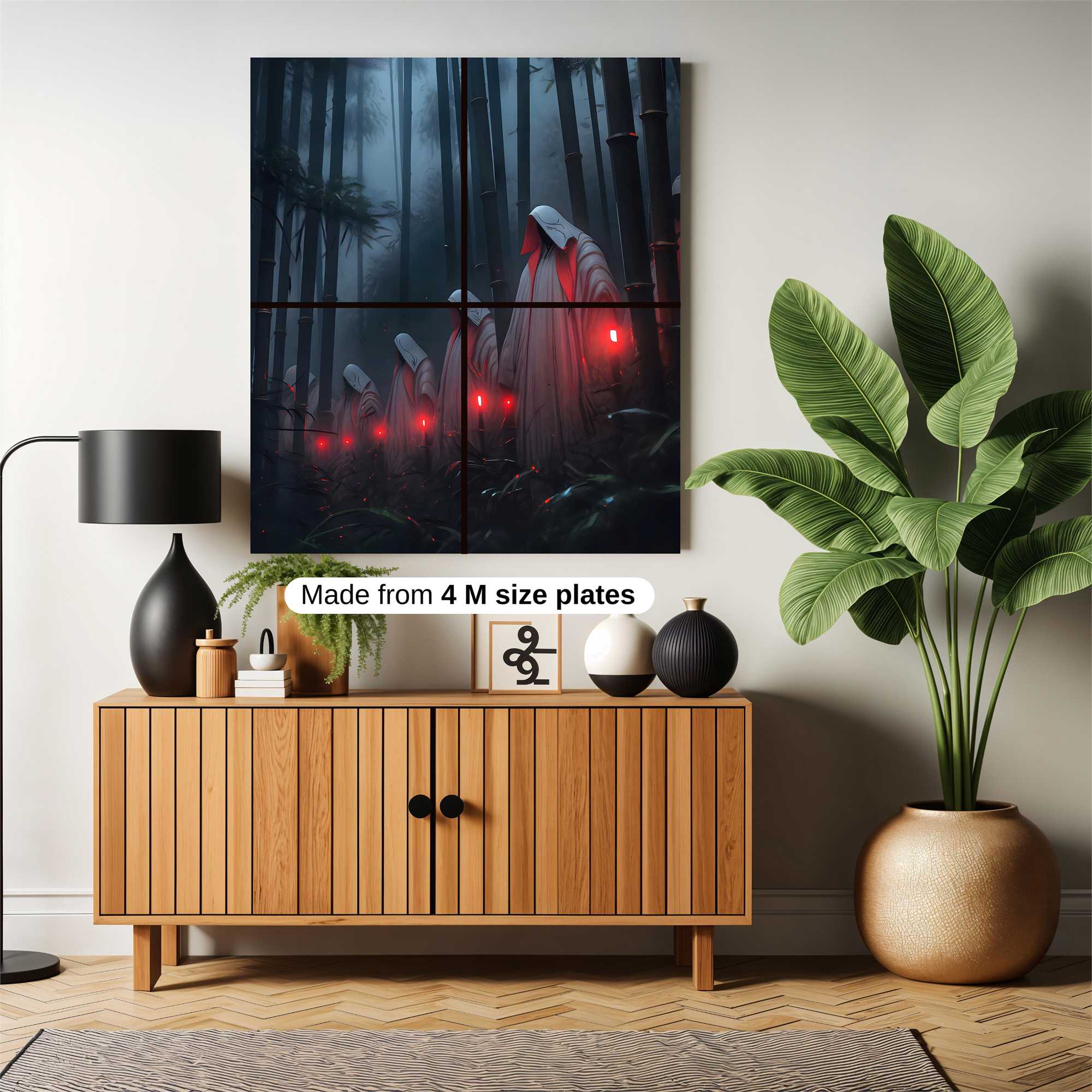 Monks Enigmatic Safe Wall Magnetic / M