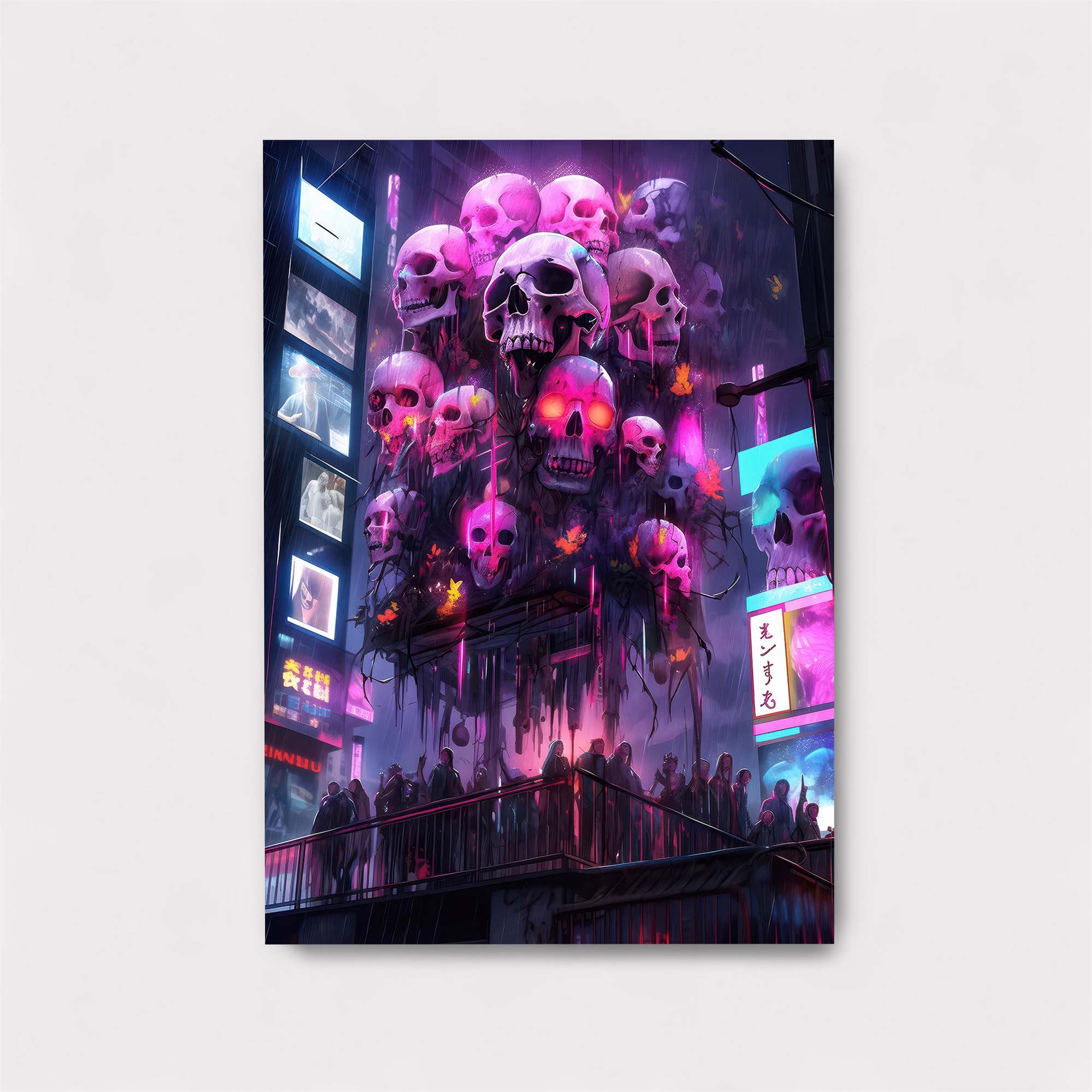 Skull Spectacle Safe Wall Magnetic / M