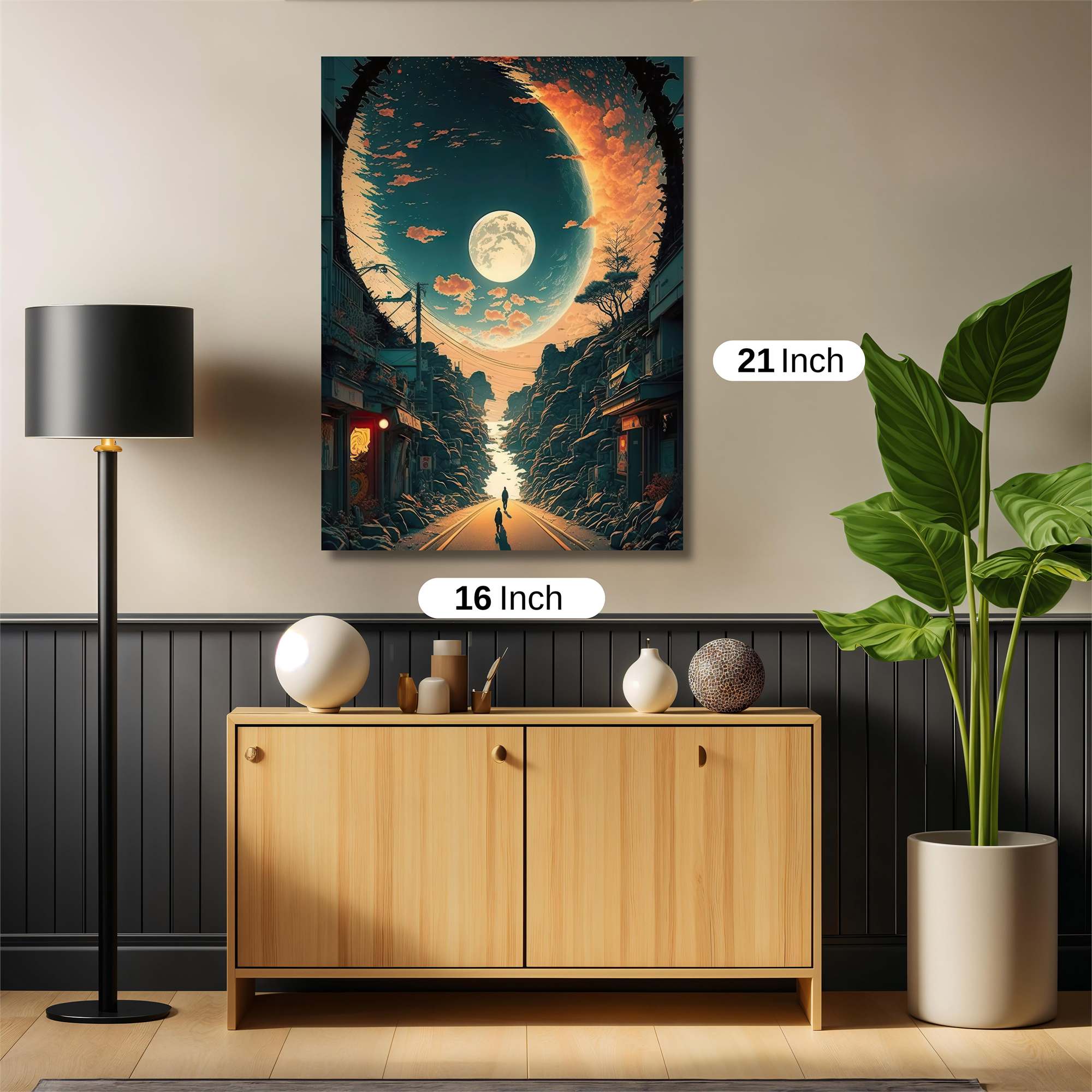 Moonlit Odyssey Safe Wall Magnetic / M