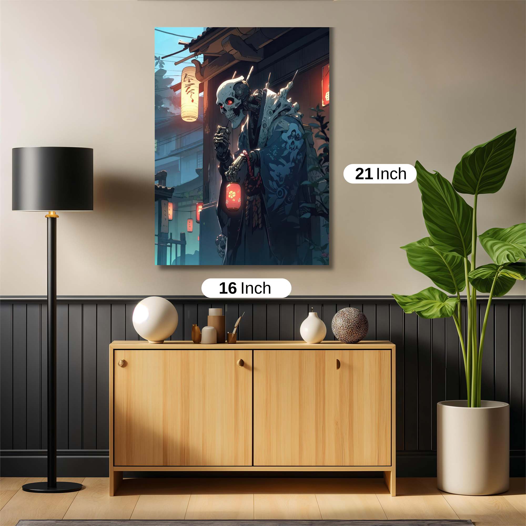 Skeleton Serenity Safe Wall Magnetic / M