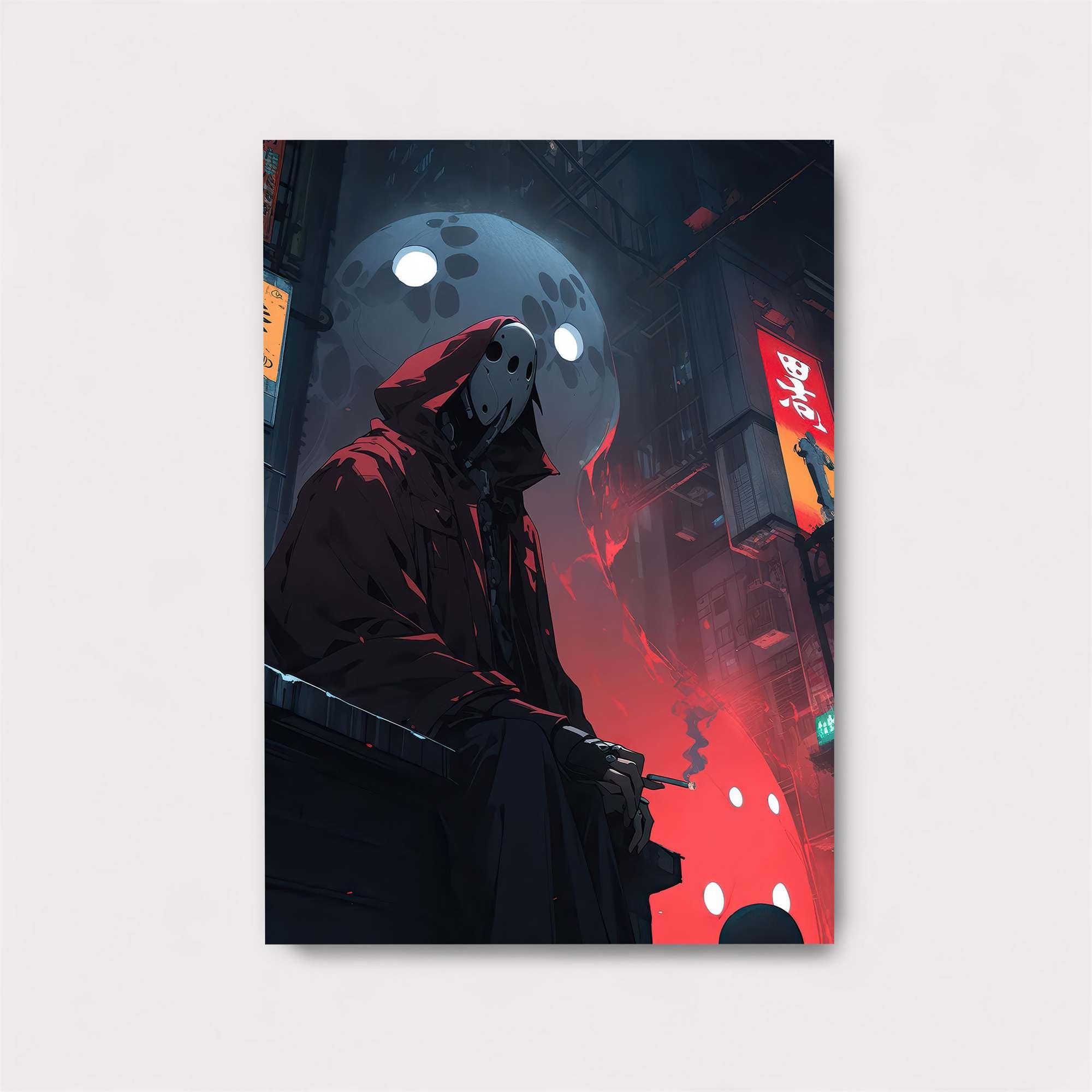 Masked Melancholy Safe Wall Magnetic / M