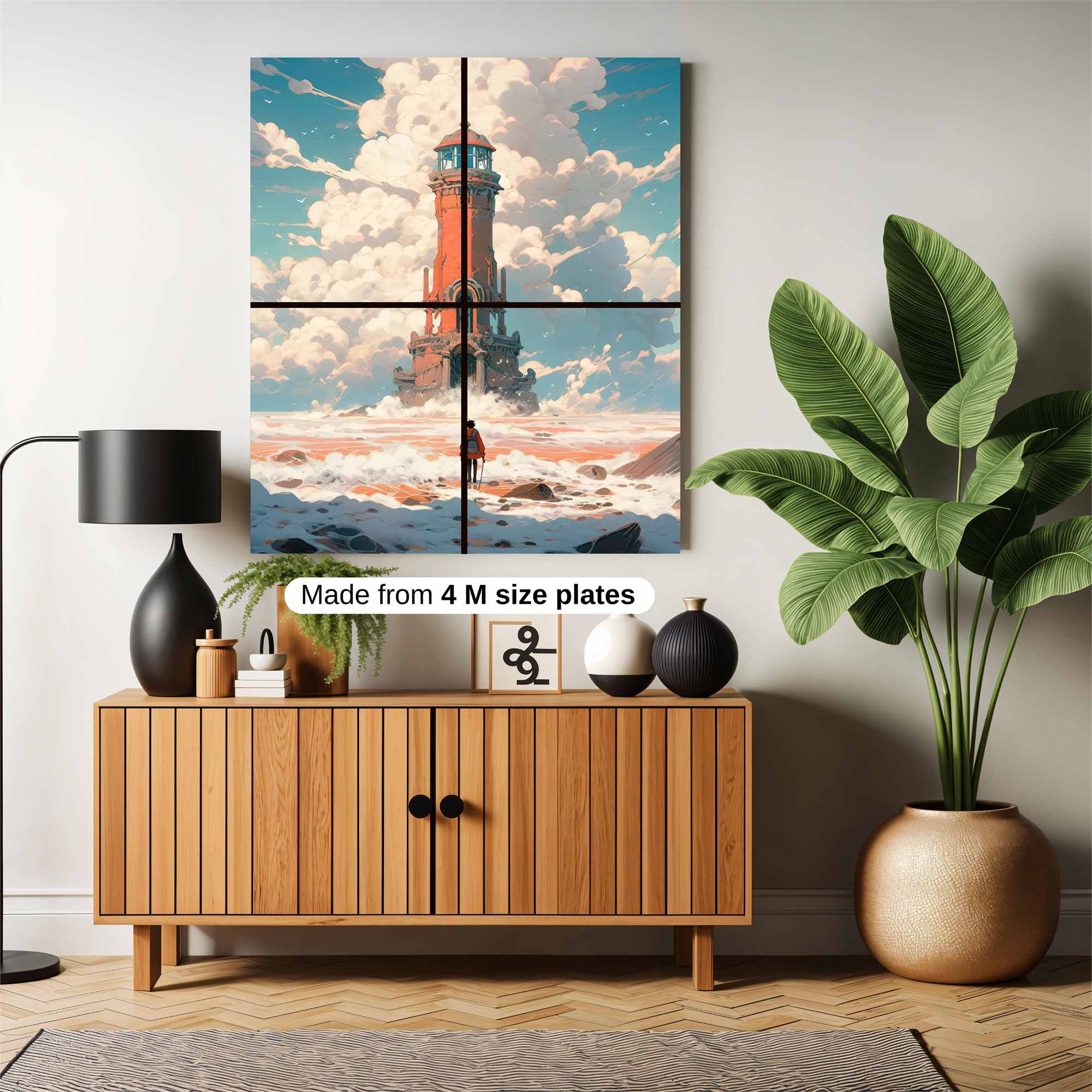 Lighthouse Dreamscape Safe Wall Magnetic / M