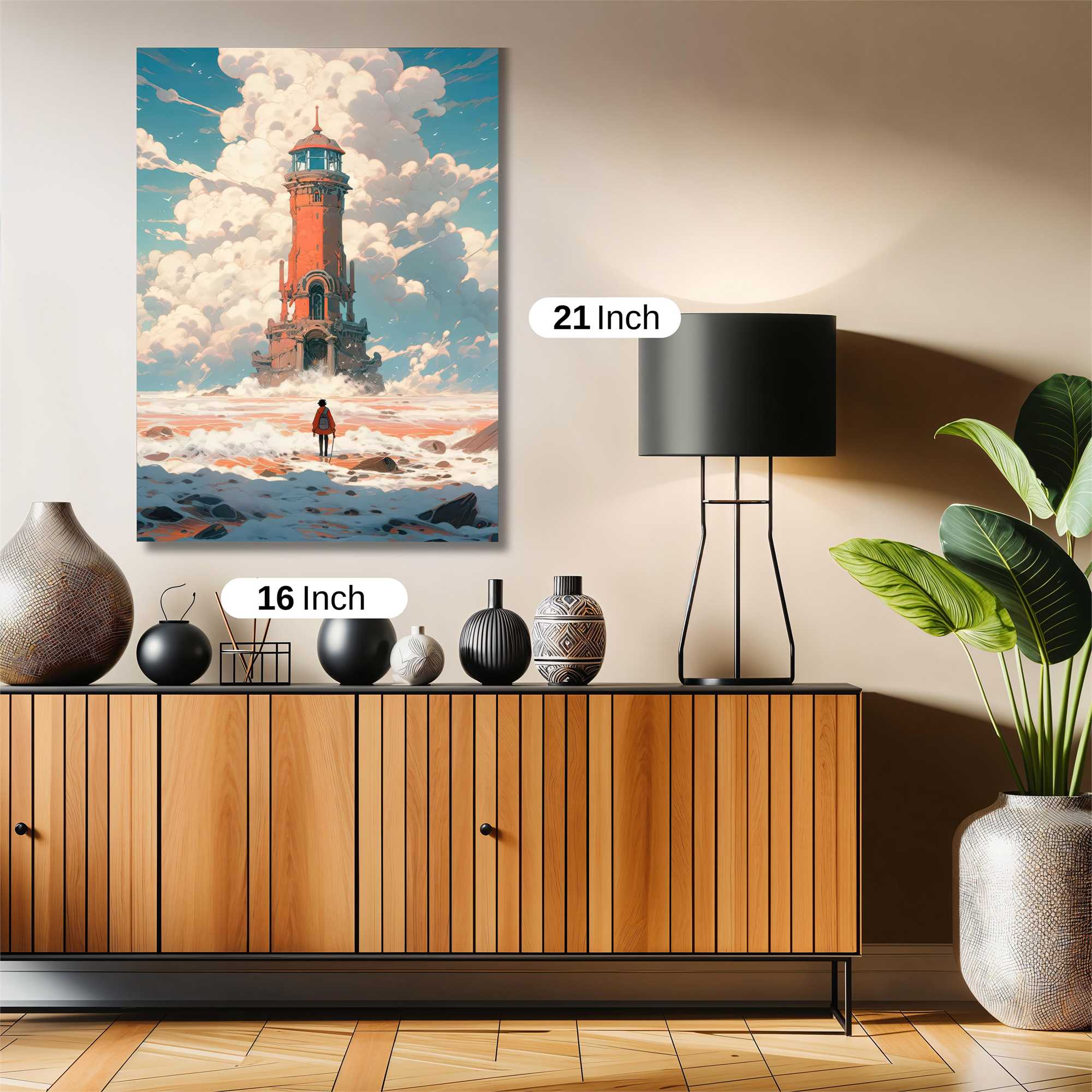 Lighthouse Dreamscape Safe Wall Magnetic / M