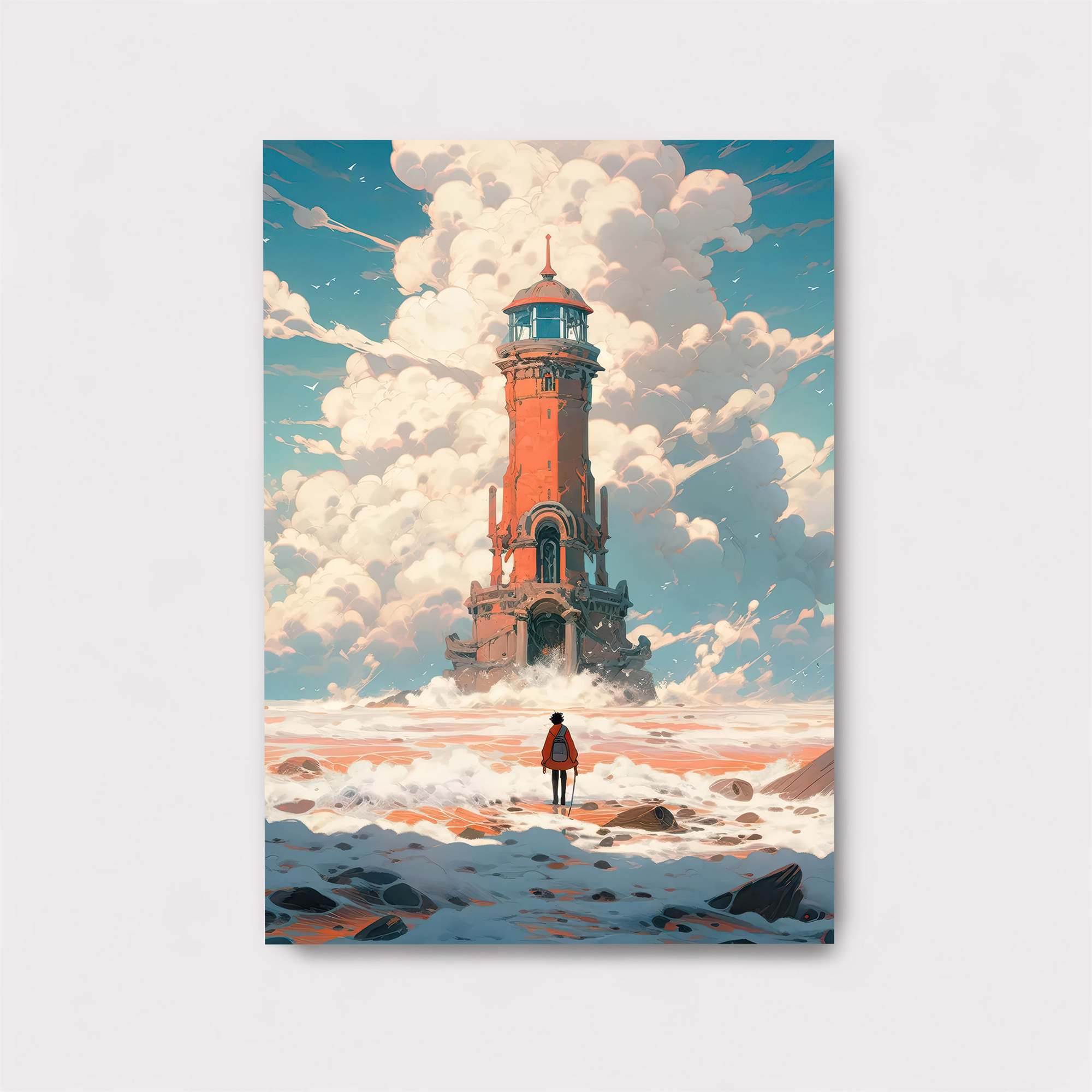 Lighthouse Dreamscape Safe Wall Magnetic / M