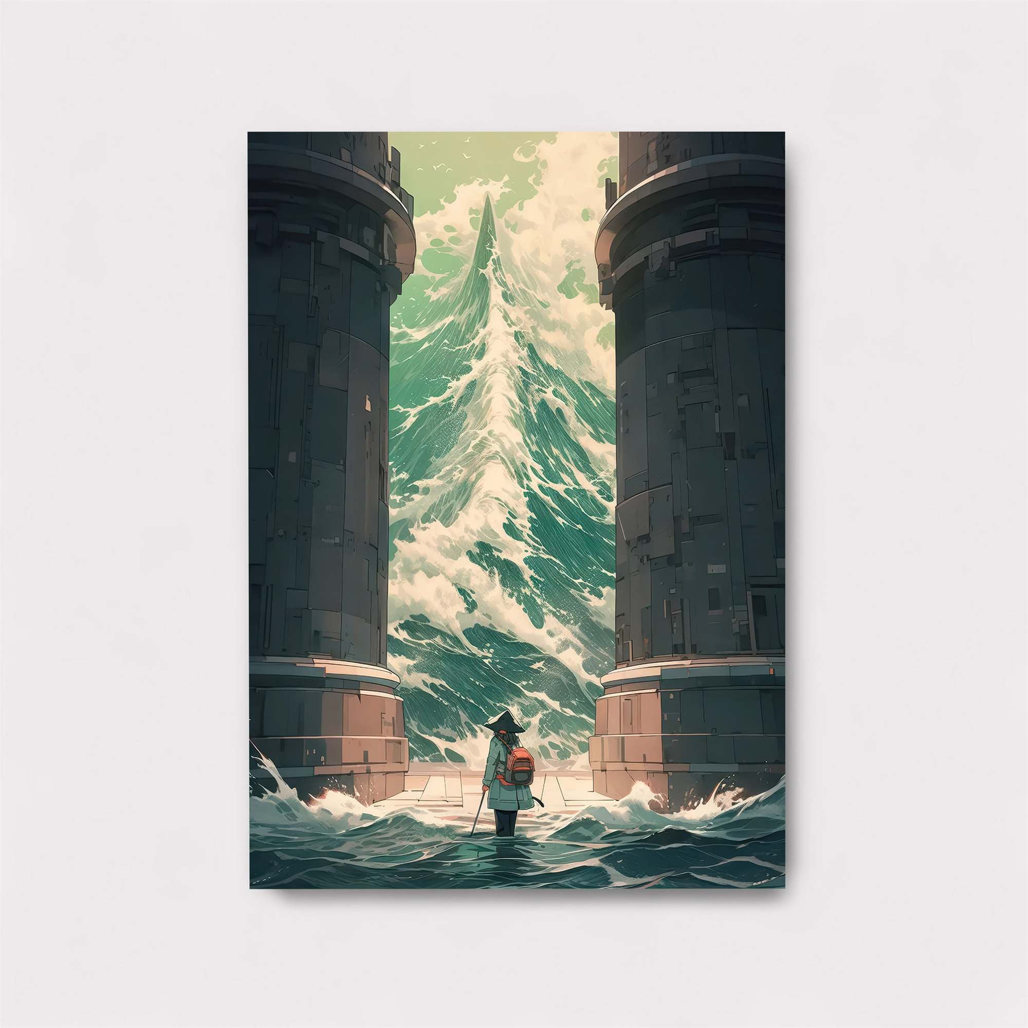 Tsunami Tranquil Safe Wall Magnetic / M