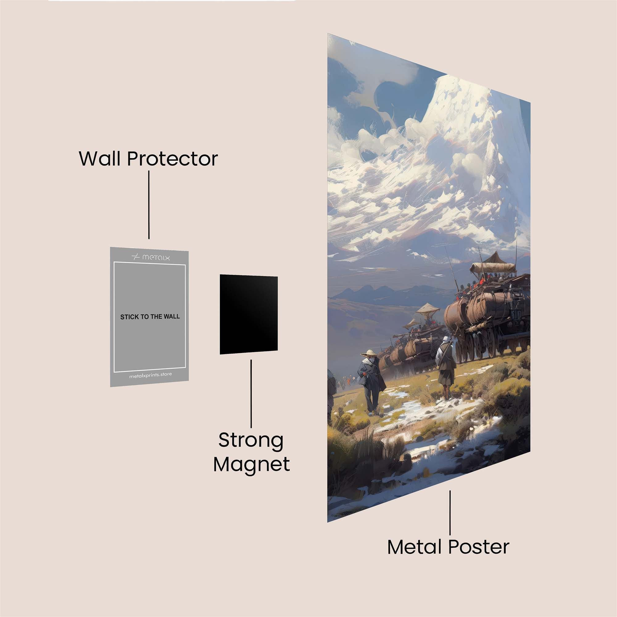 Fuji Serenity Safe Wall Magnetic / M