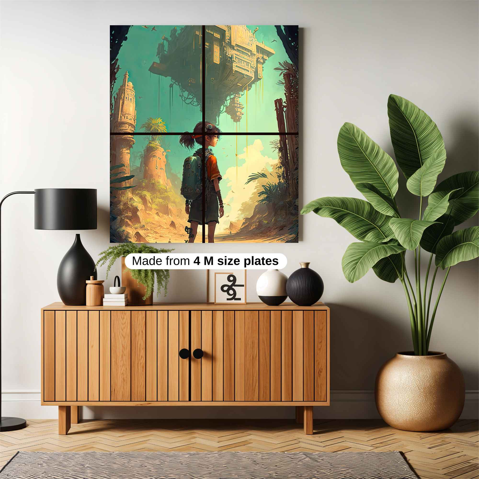 Skyward Adventure Safe Wall Magnetic / M