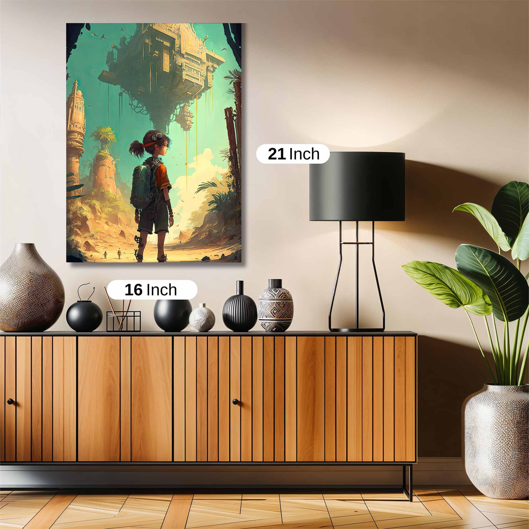 Skyward Adventure Safe Wall Magnetic / M