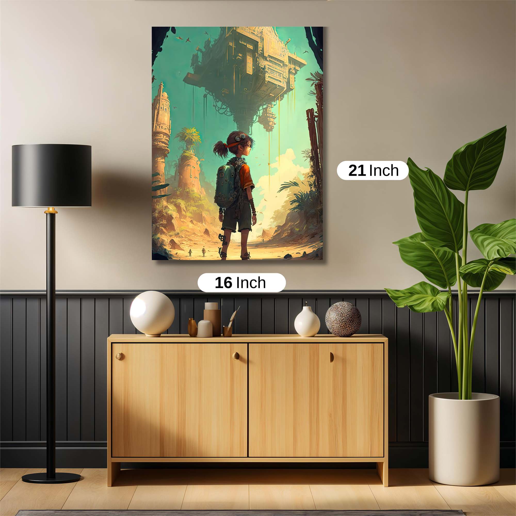 Skyward Adventure Safe Wall Magnetic / M