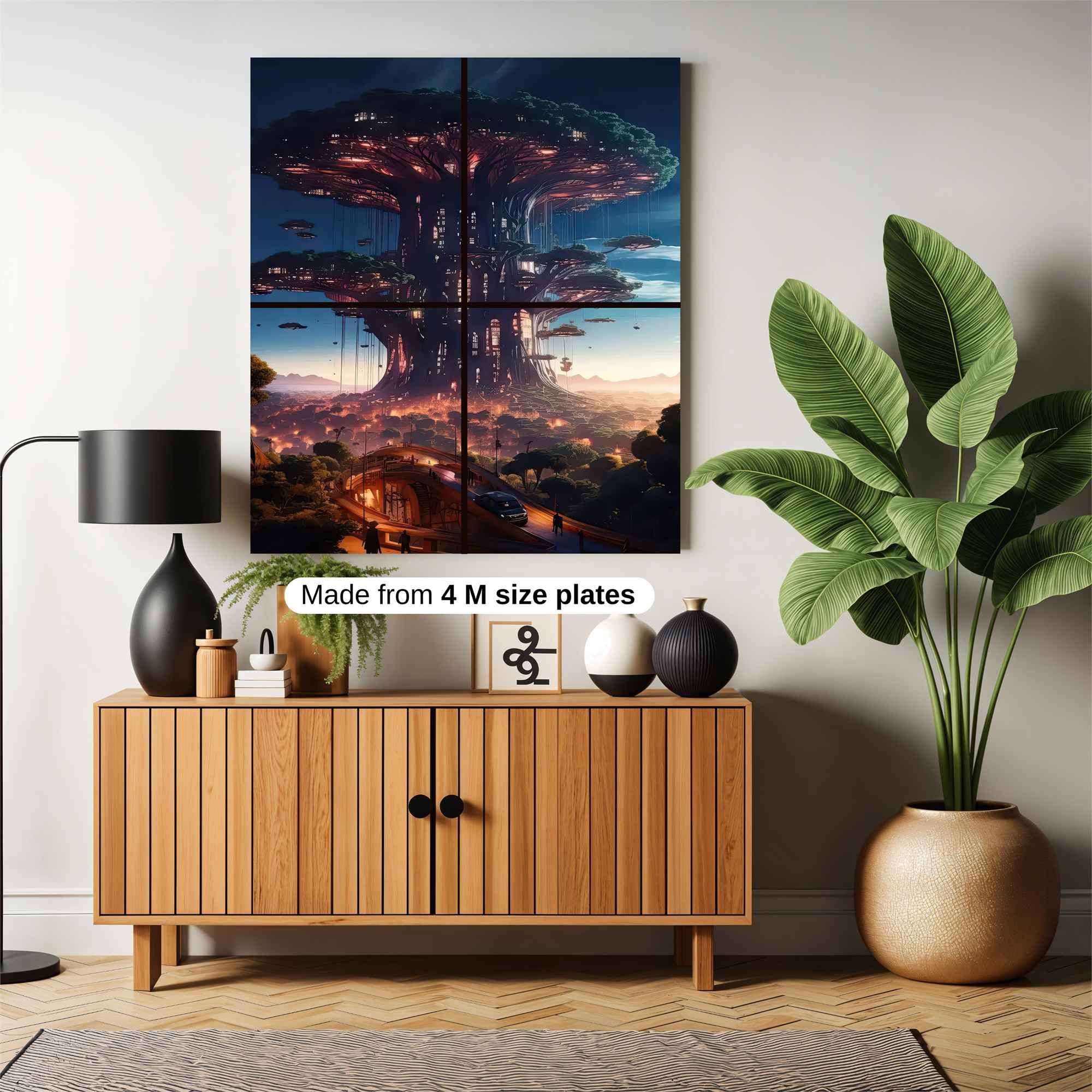 Tree Haven Safe Wall Magnetic / M