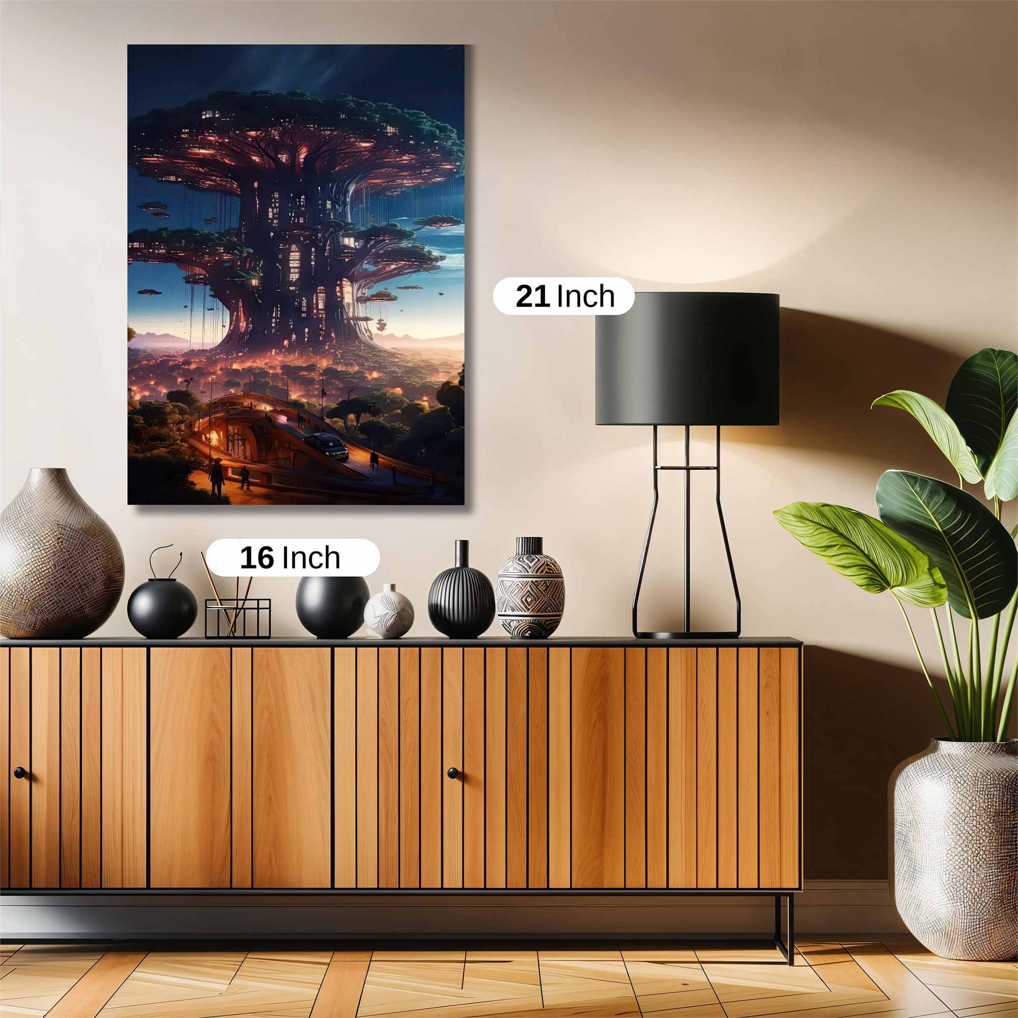 Tree Haven Safe Wall Magnetic / M