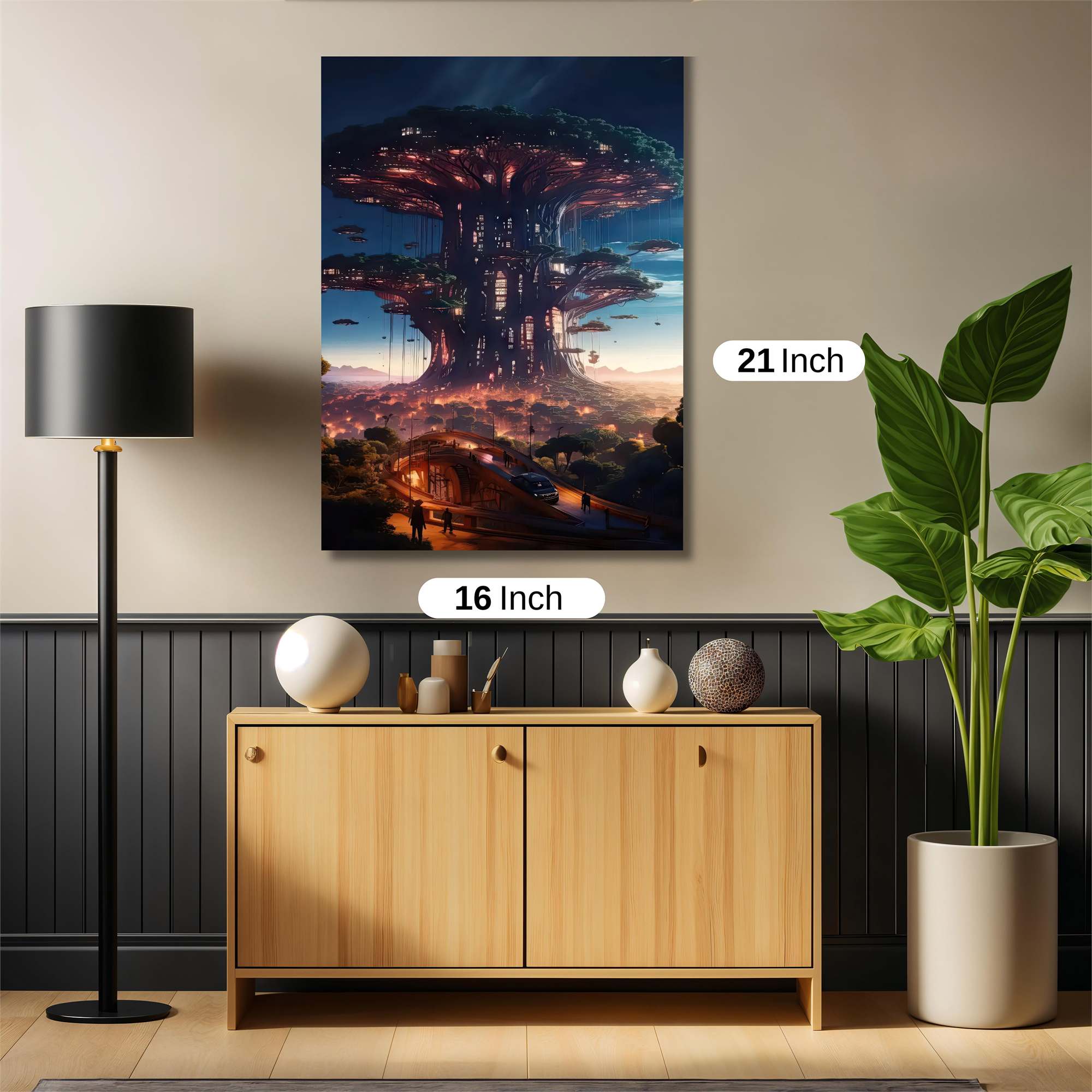 Tree Haven Safe Wall Magnetic / M