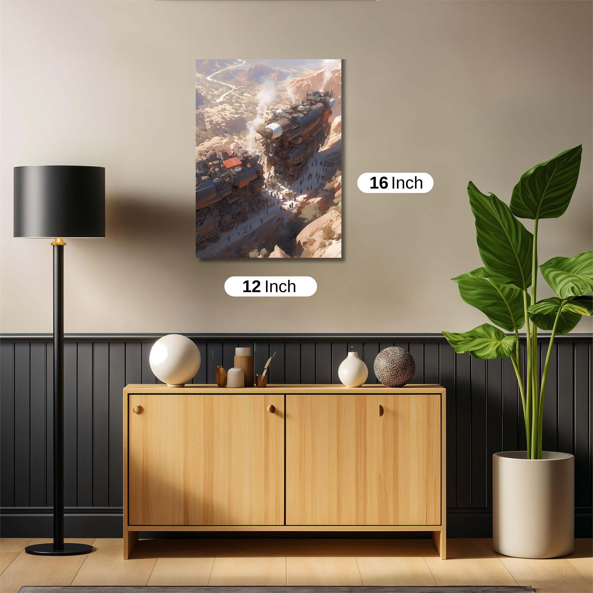 Skyward Haven Safe Wall Magnetic / M