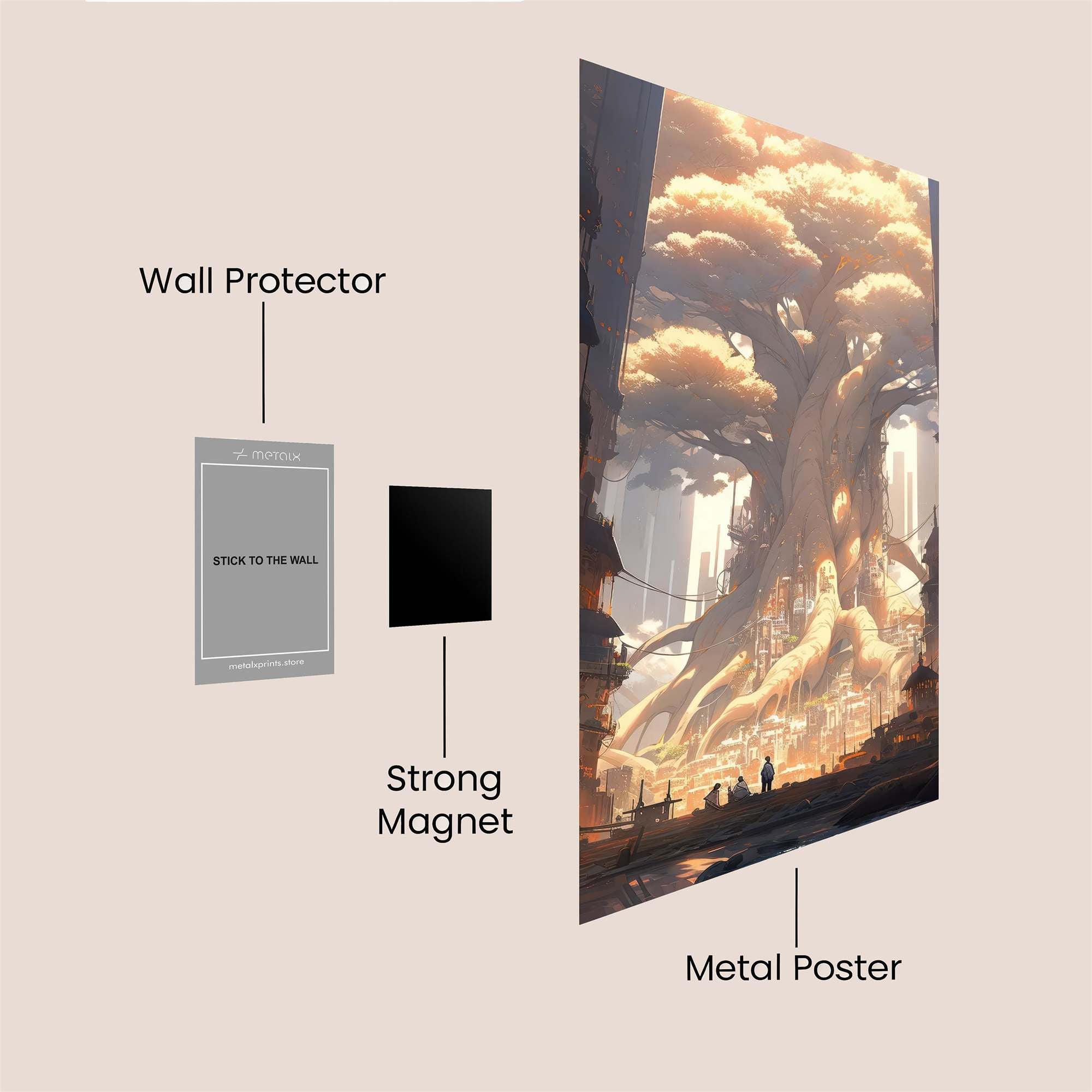 Yggdrasil Radiance Safe Wall Magnetic / M