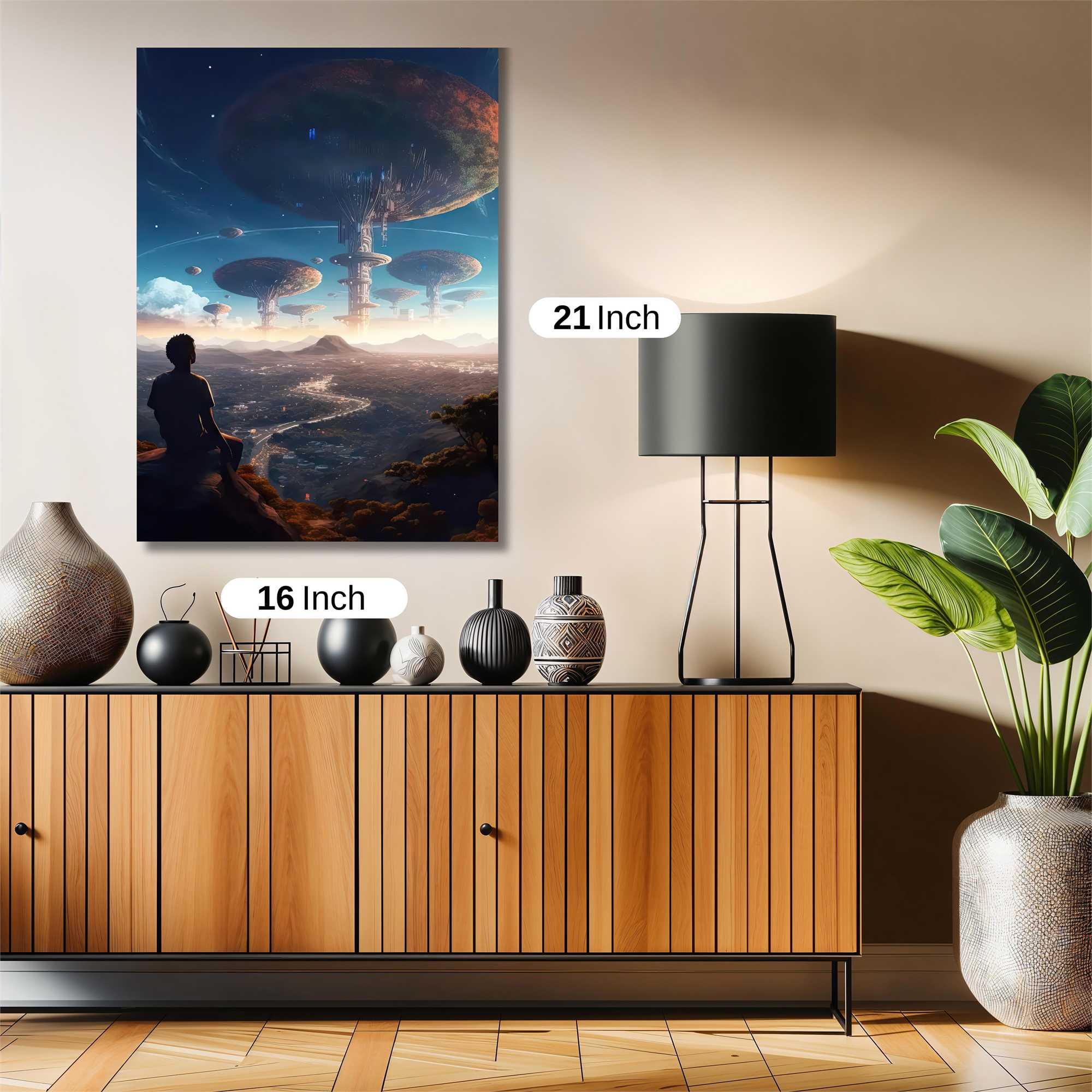 Alien Serenity Safe Wall Magnetic / M