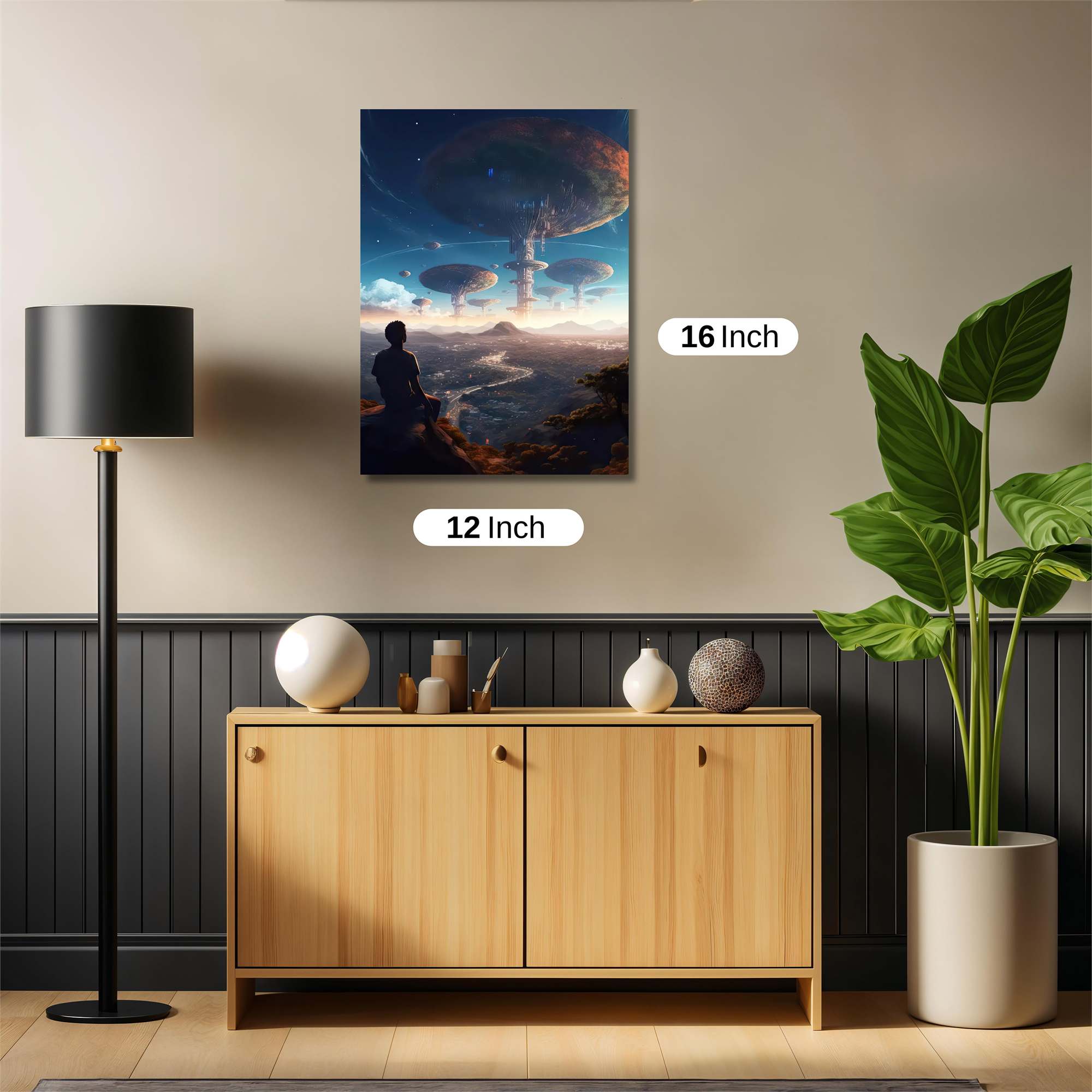 Alien Serenity Safe Wall Magnetic / M