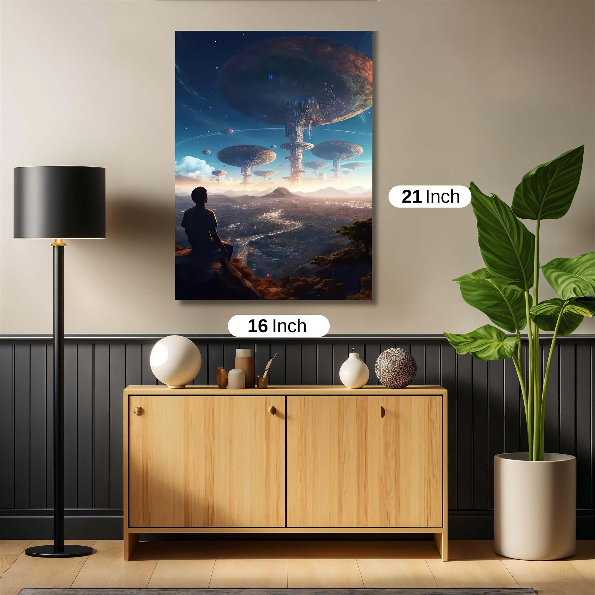 Alien Serenity Safe Wall Magnetic / M