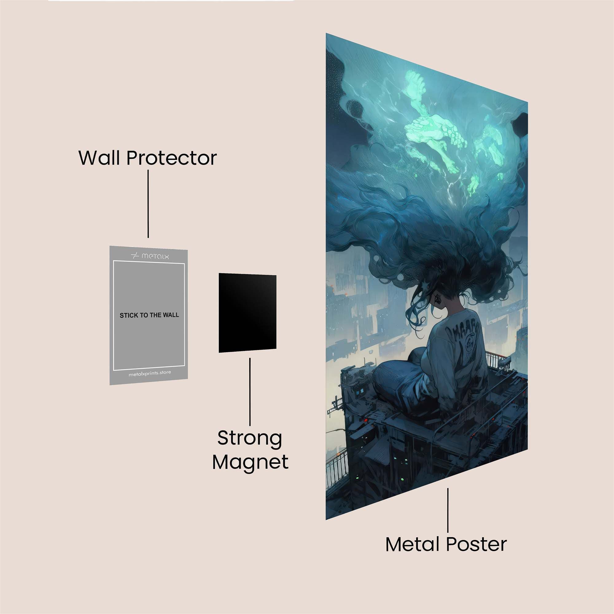 Mindstorm Serenity Safe Wall Magnetic / M
