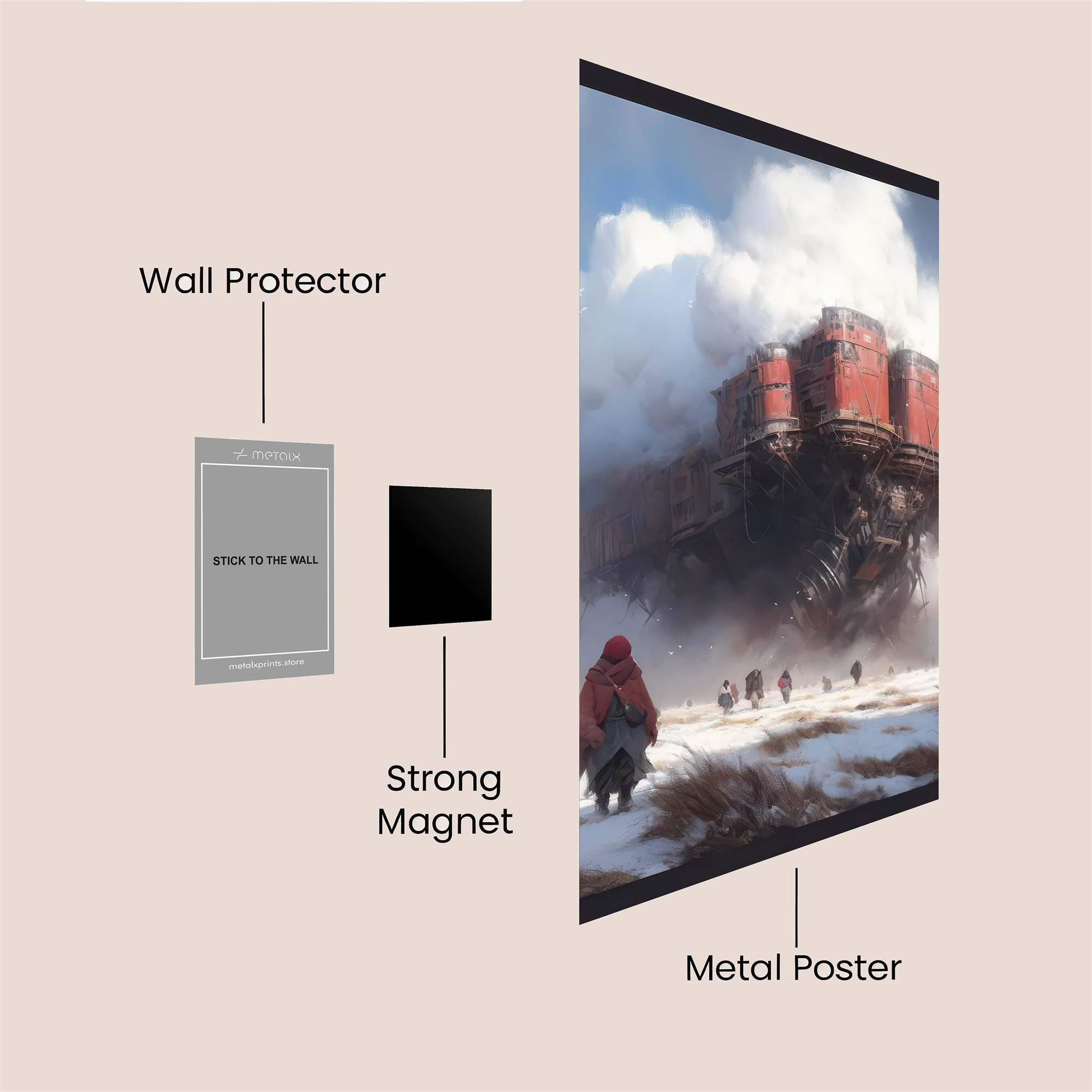 Leviathan Gloom Safe Wall Magnetic / M