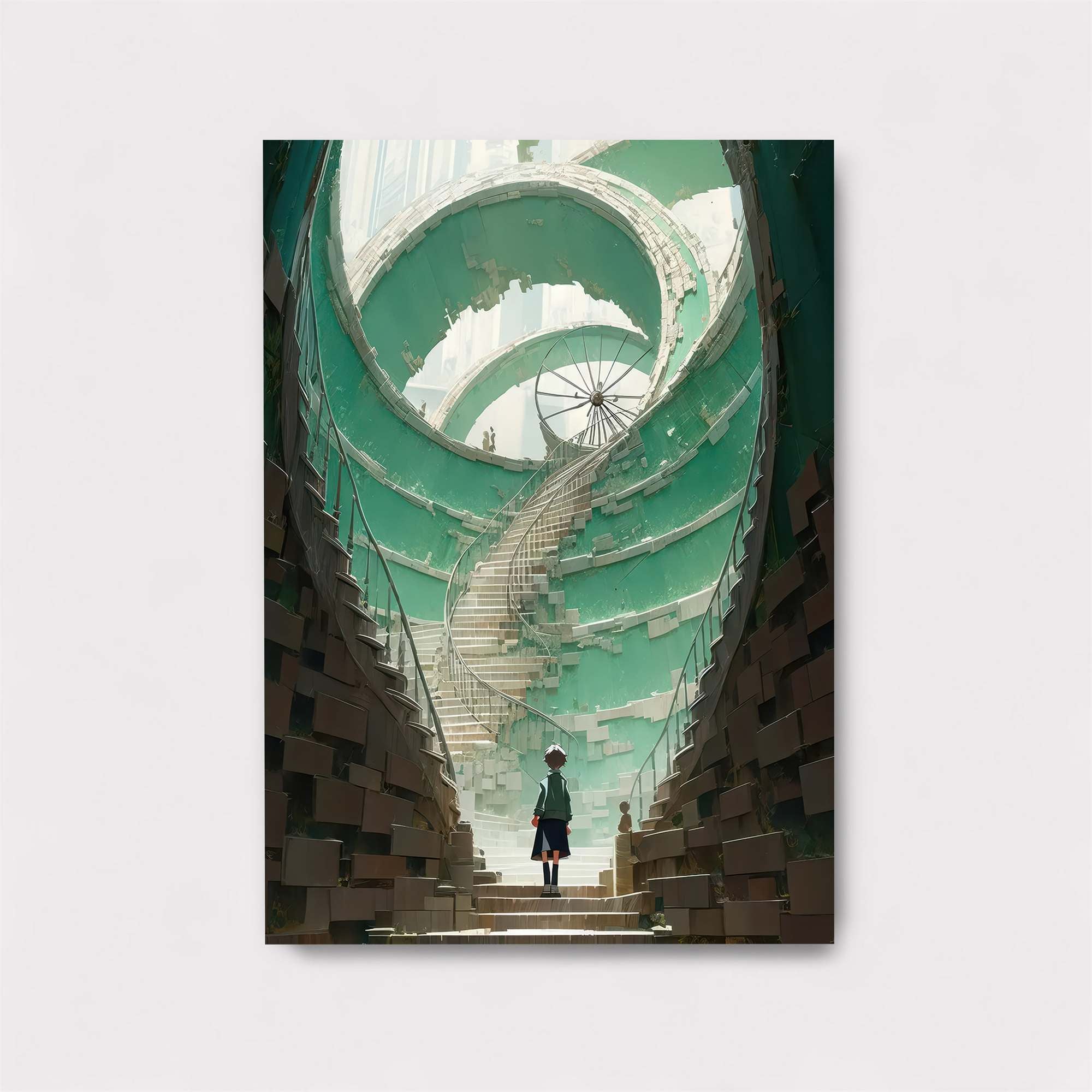 Spiral Serenity Safe Wall Magnetic / M