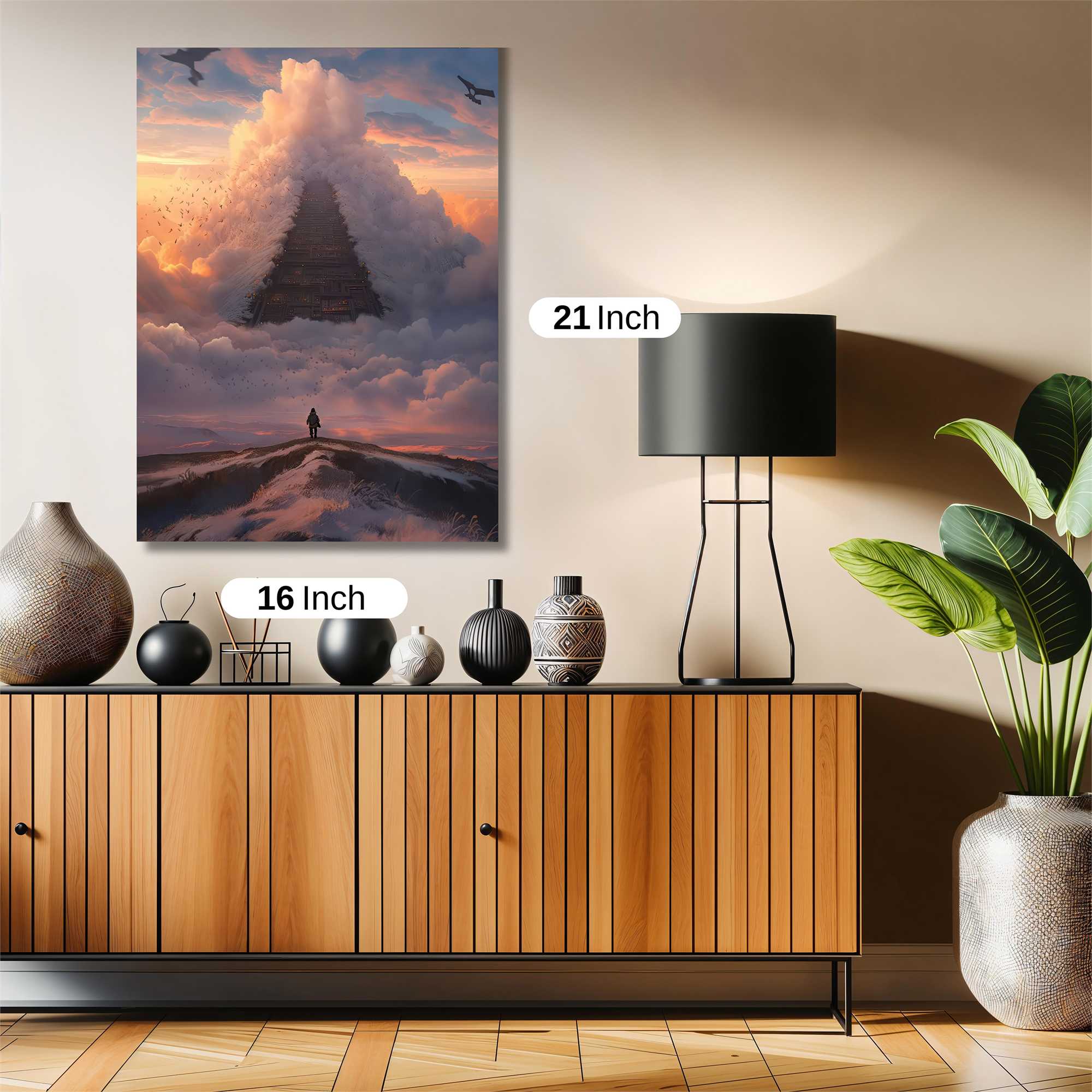 Pyramid Dream Safe Wall Magnetic / M