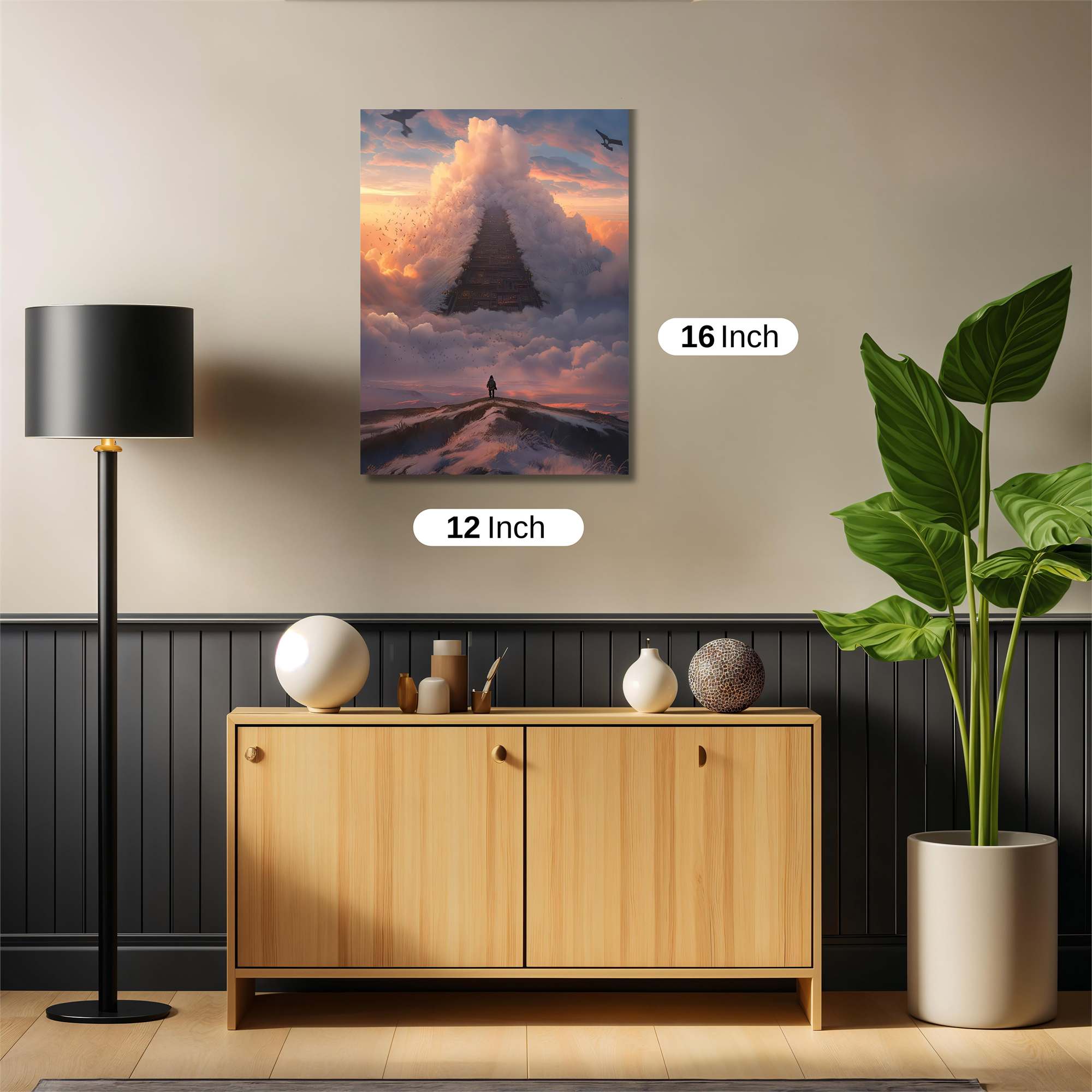 Pyramid Dream Safe Wall Magnetic / M