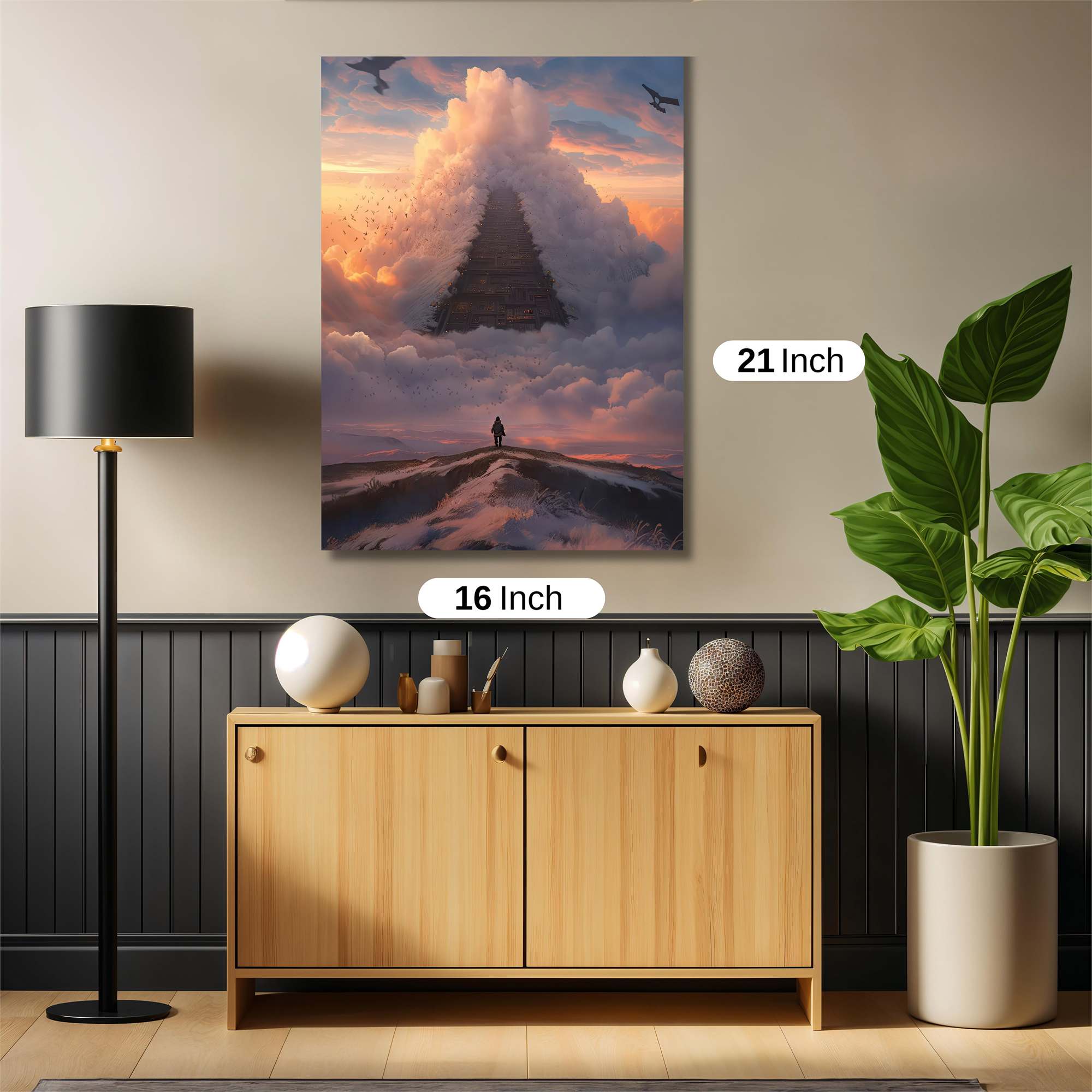 Pyramid Dream Safe Wall Magnetic / M