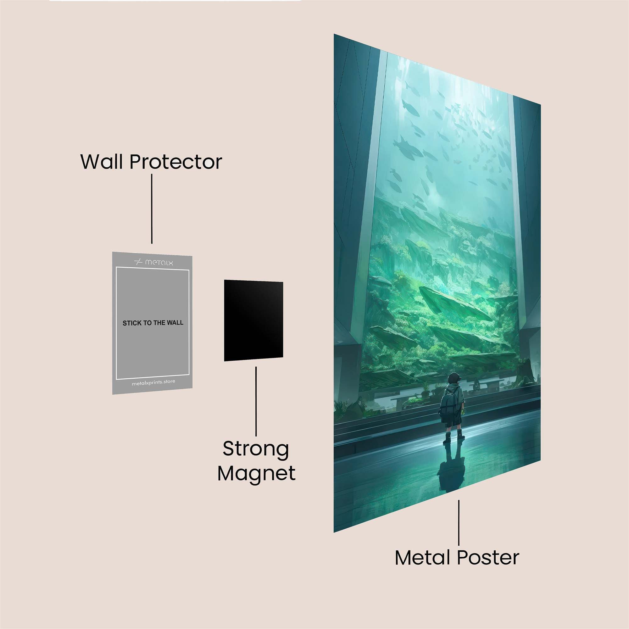 Abyss Wonder Safe Wall Magnetic / M