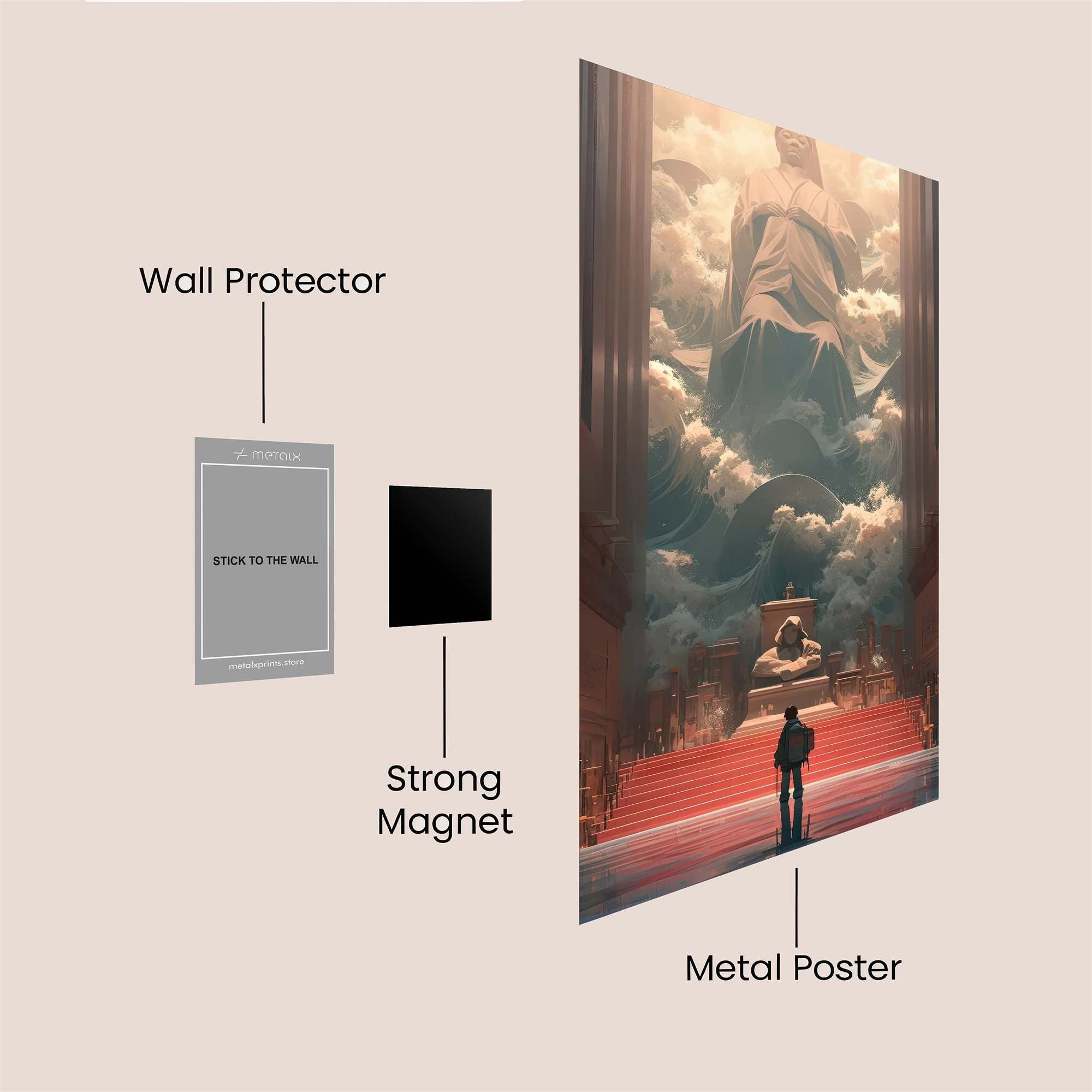 Divine Awe Safe Wall Magnetic / M