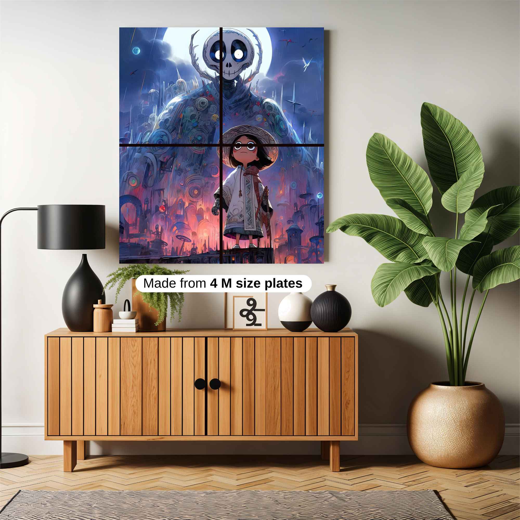 Skull Dream Safe Wall Magnetic / M