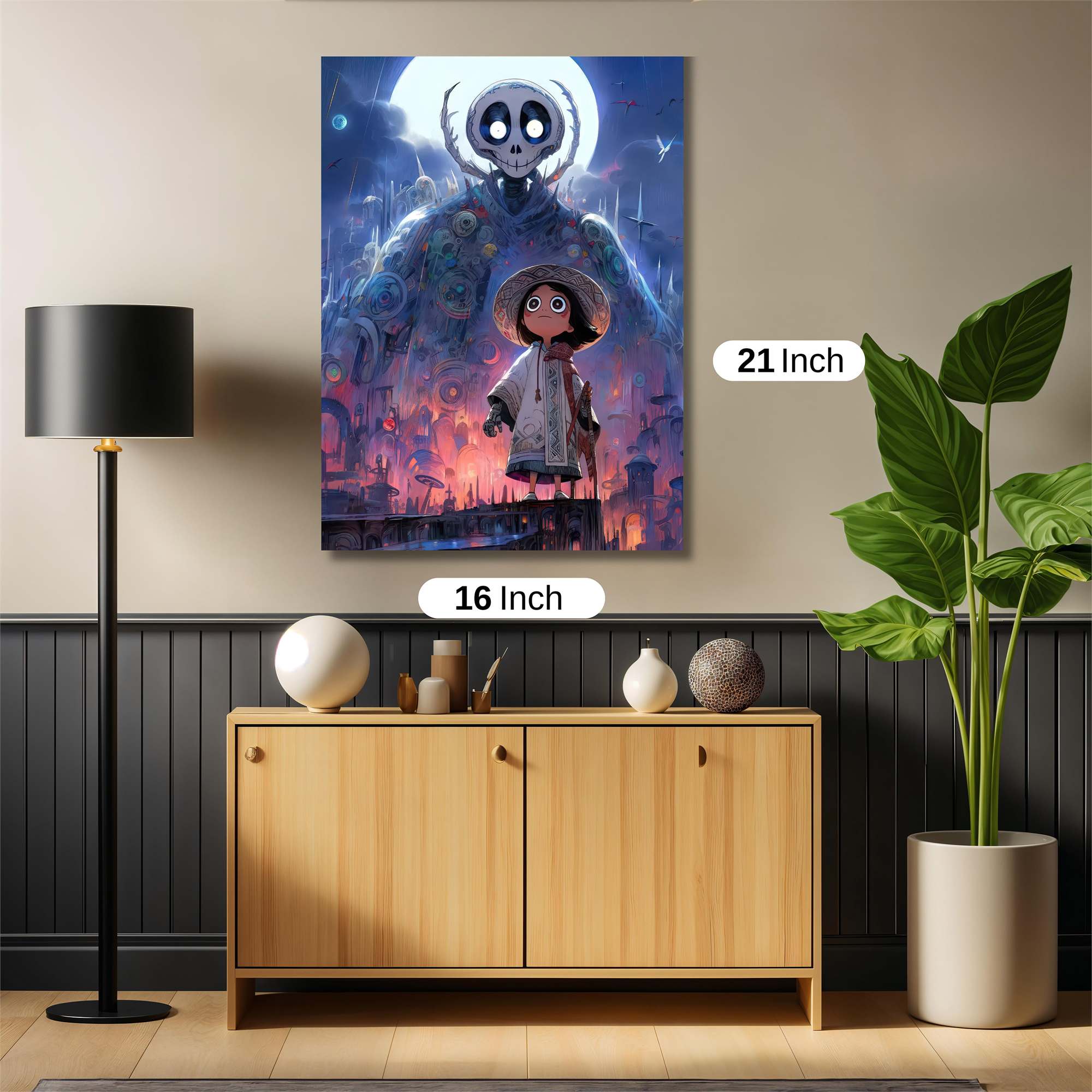 Skull Dream Safe Wall Magnetic / M