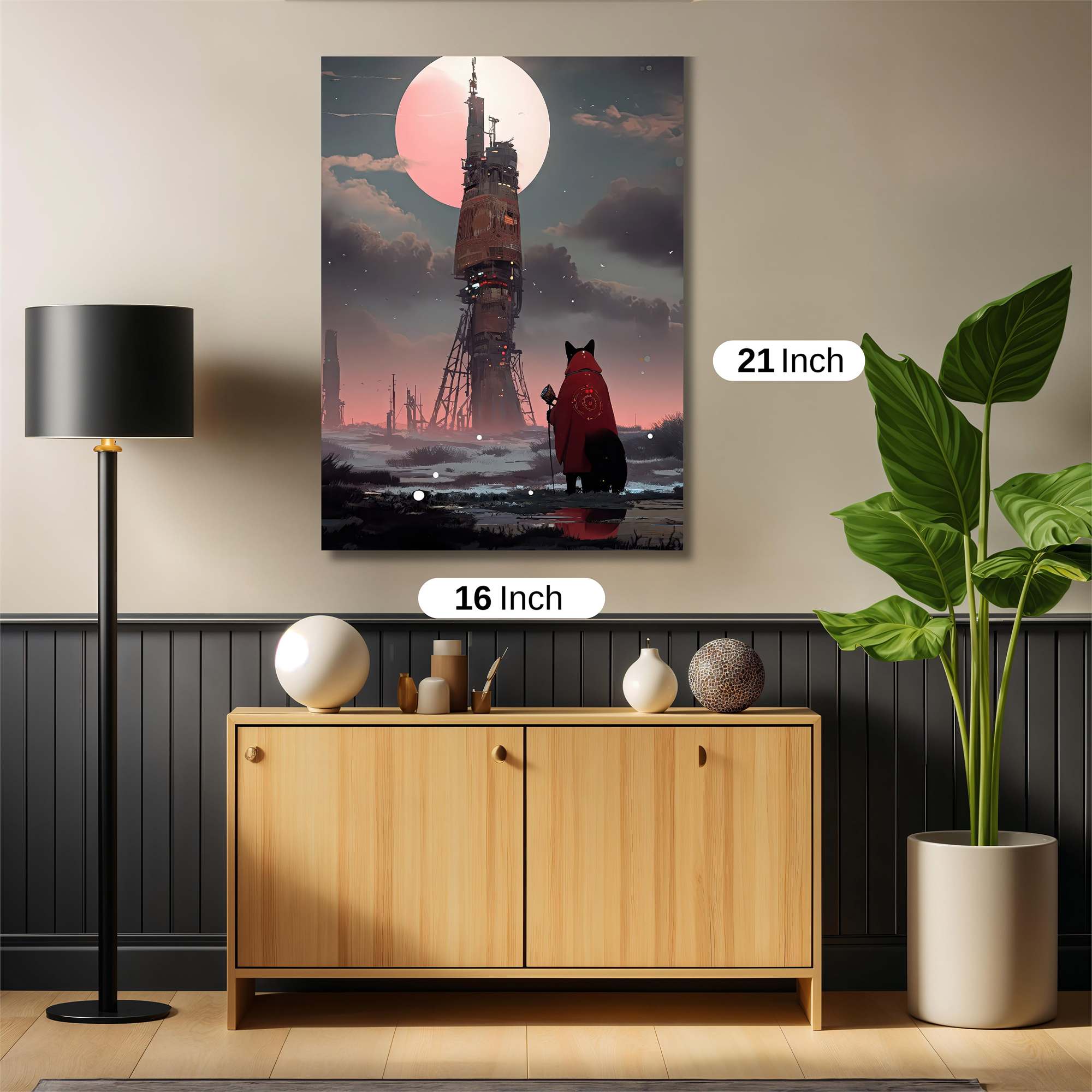 Luna's Vigil Safe Wall Magnetic / M