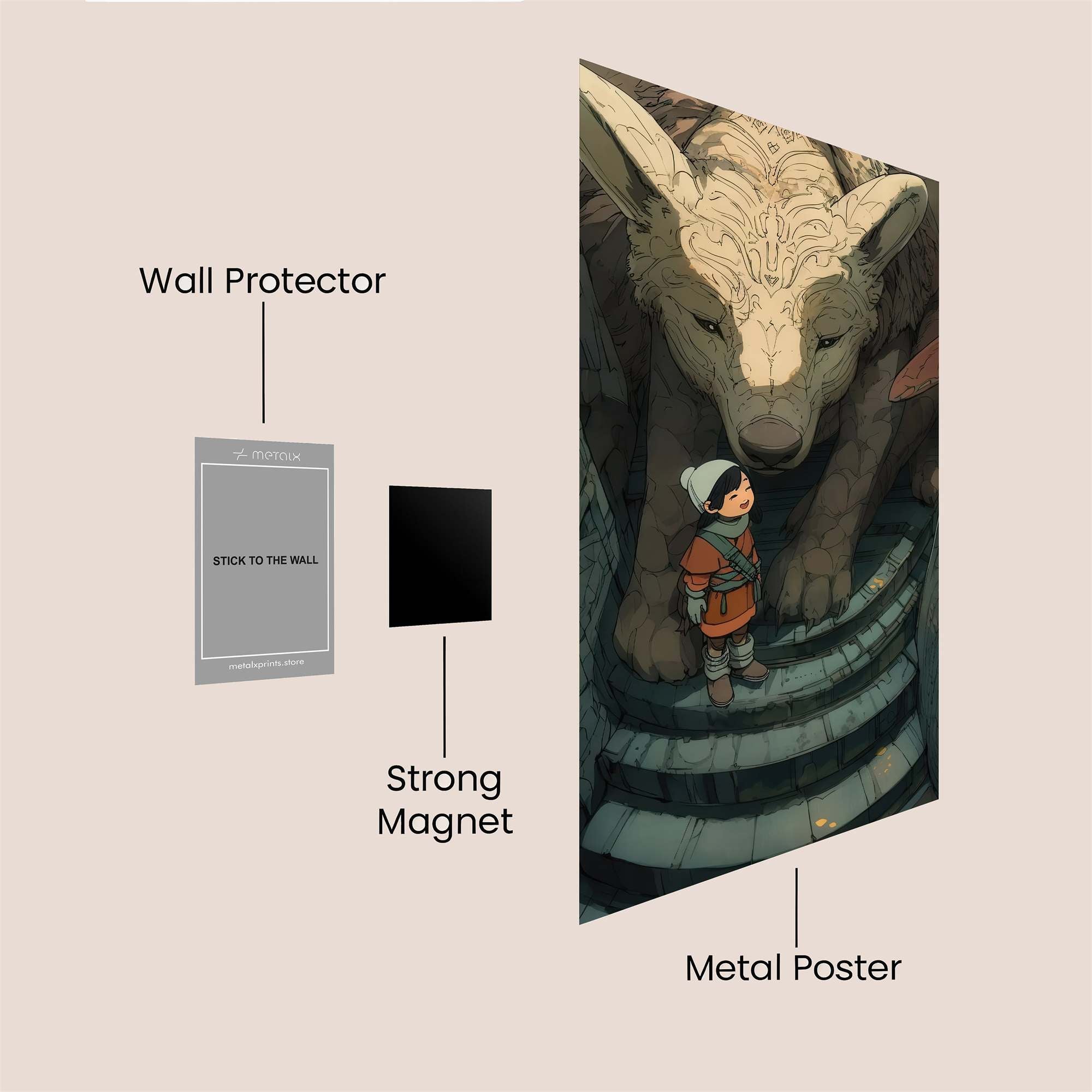 Guardian Serene Safe Wall Magnetic / M