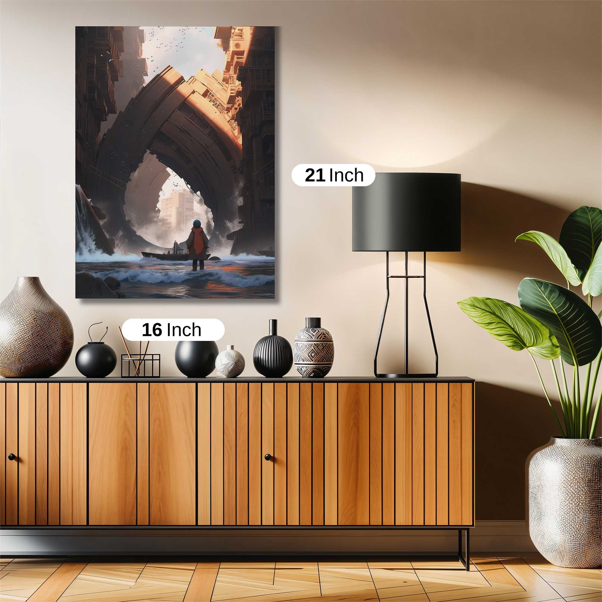Ruin Reverie Safe Wall Magnetic / M