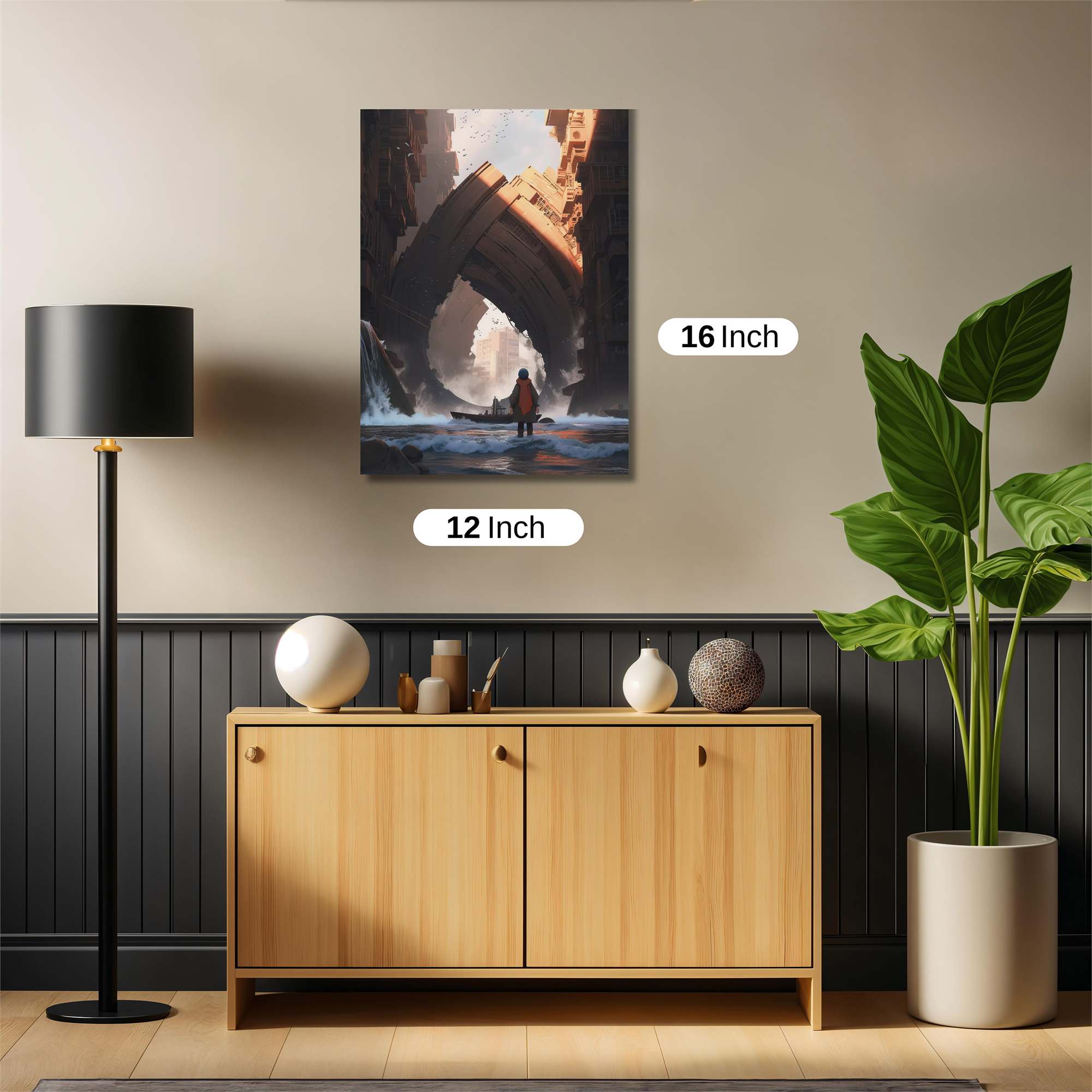 Ruin Reverie Safe Wall Magnetic / M