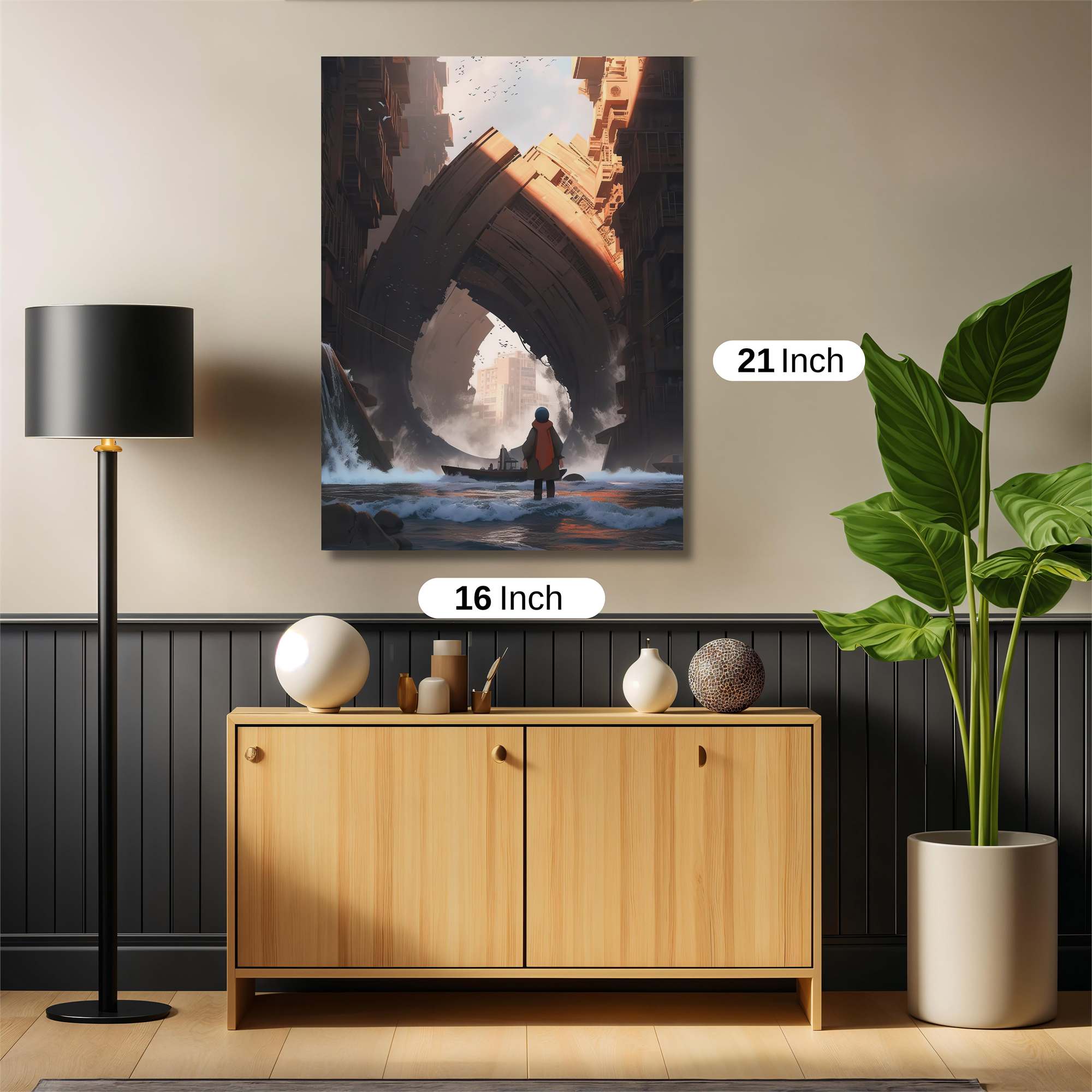Ruin Reverie Safe Wall Magnetic / M