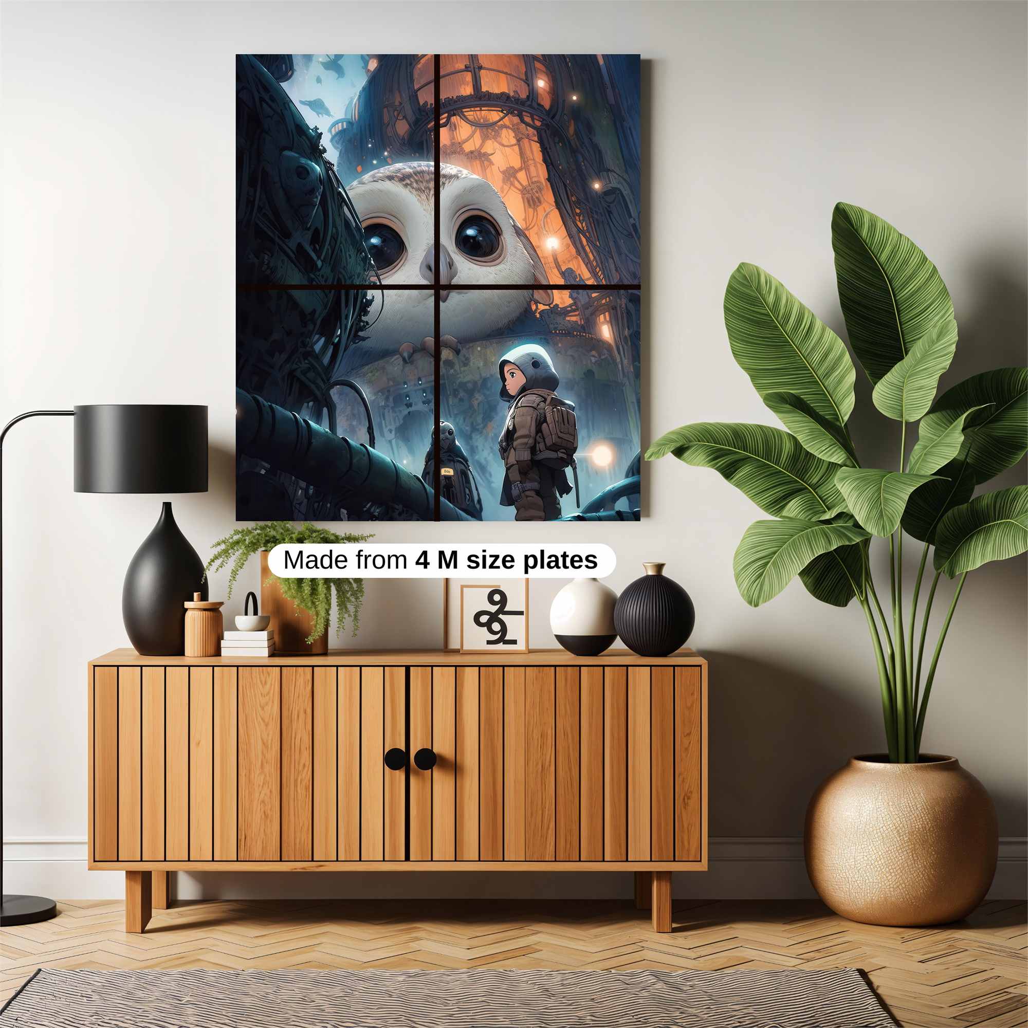 Owl Wonder Safe Wall Magnetic / M