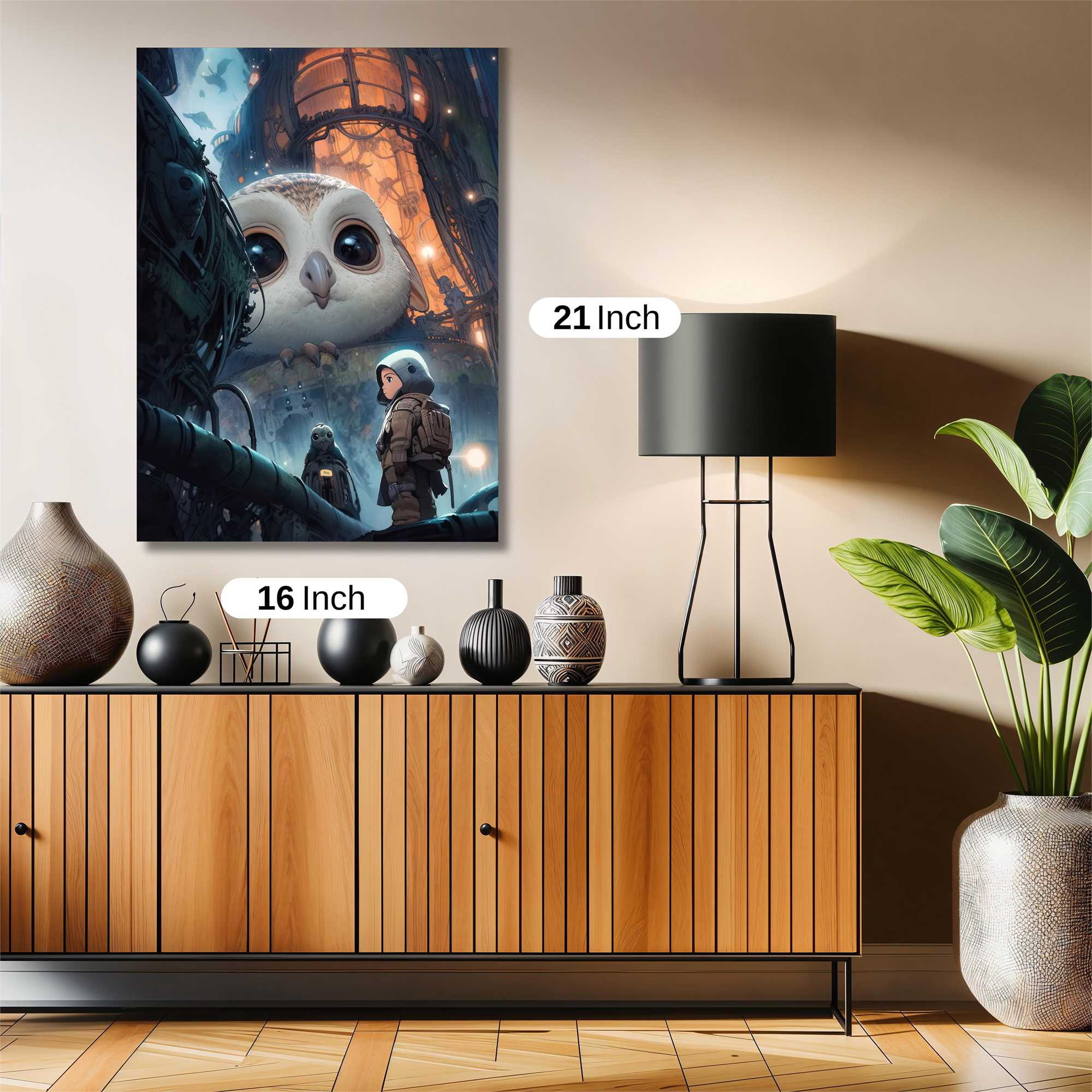 Owl Wonder Safe Wall Magnetic / M